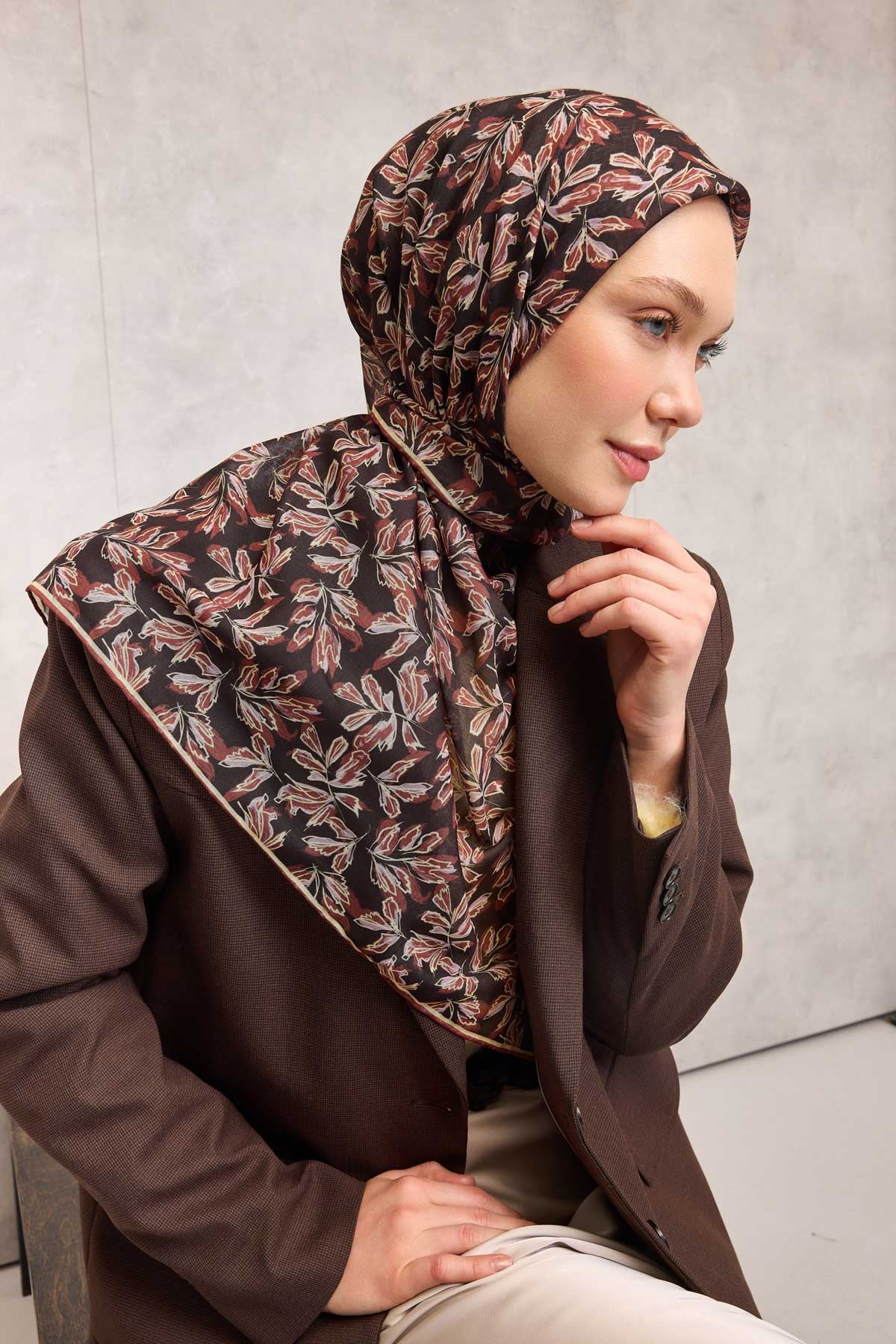 Silk Home Soft Eşarp 73112-19 - İthalesarponline.com - Soft Eşarp - Silk Home