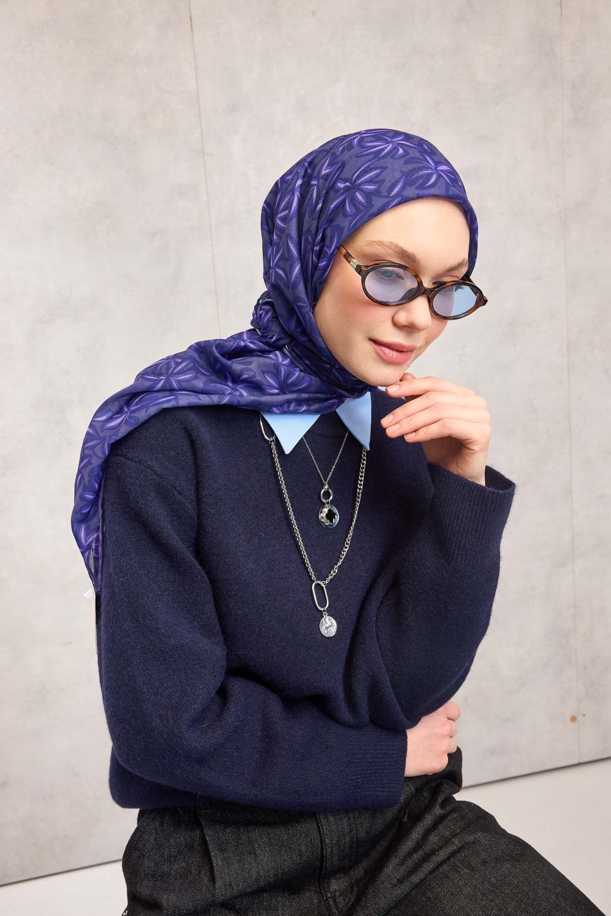 Silk Home Soft Eşarp 73113-02 - İthalesarponline.com - Soft Eşarp - Silk Home