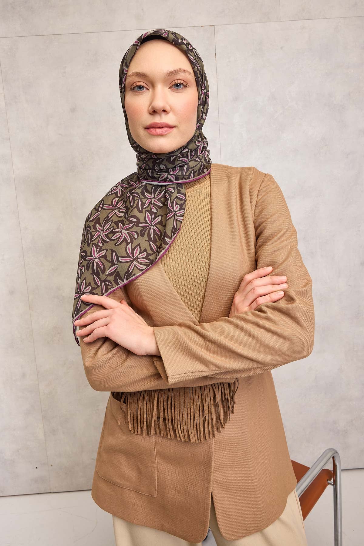 Silk Home Soft Eşarp 73113-16 - İthalesarponline.com - Soft Eşarp - Silk Home
