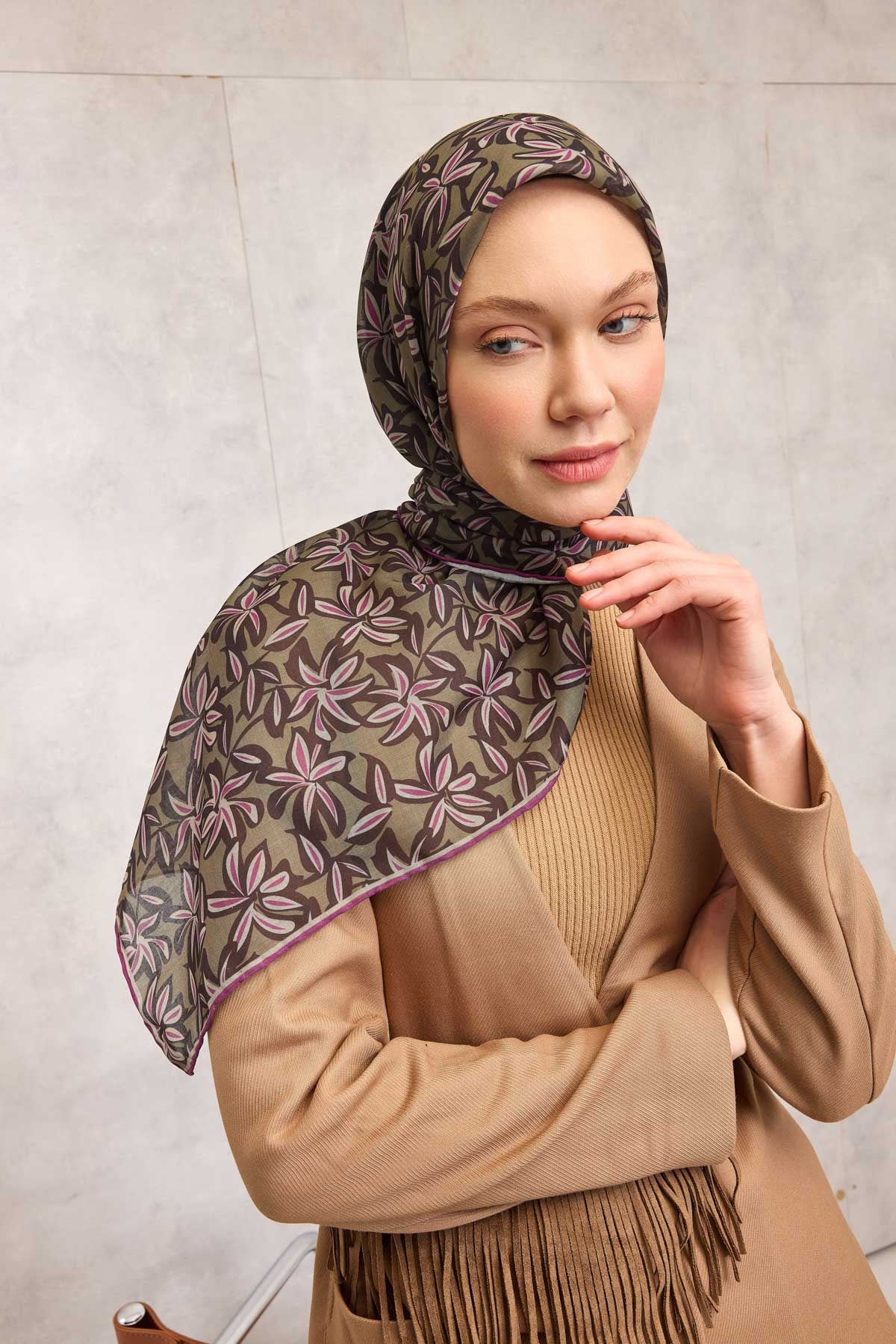 Silk Home Soft Eşarp 73113-16 - İthalesarponline.com - Soft Eşarp - Silk Home
