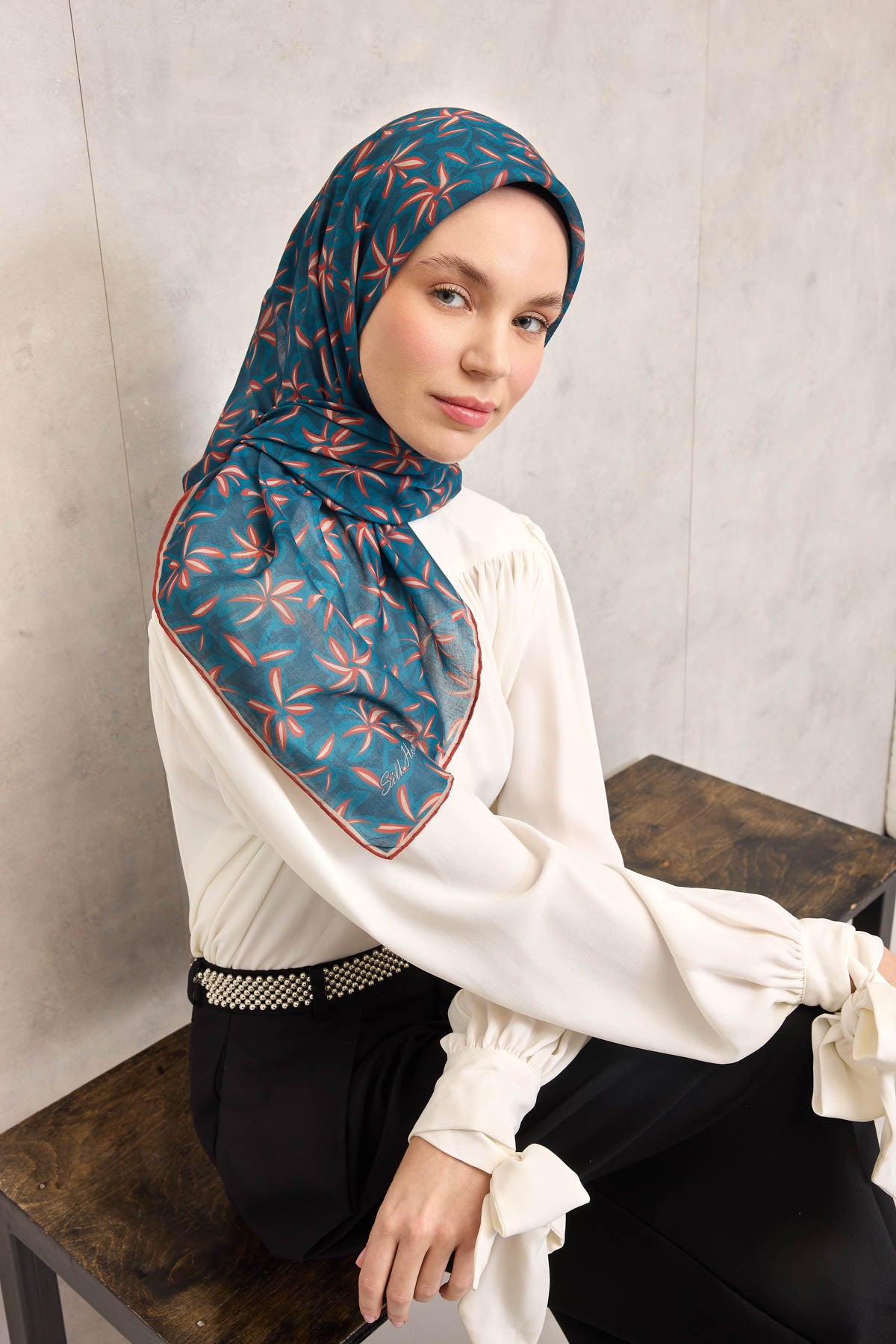 Silk Home Soft Eşarp 73113-17 - İthalesarponline.com - Soft Eşarp - Silk Home