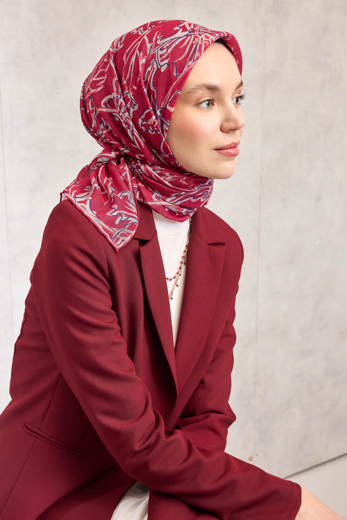 Silk Home Soft Eşarp 73115-02 - İthalesarponline.com - Soft Eşarp - Silk Home