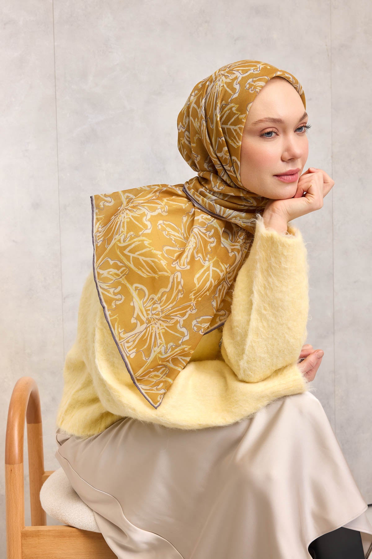 Silk Home Soft Eşarp 73115-05 - İthalesarponline.com - Soft Eşarp - Silk Home
