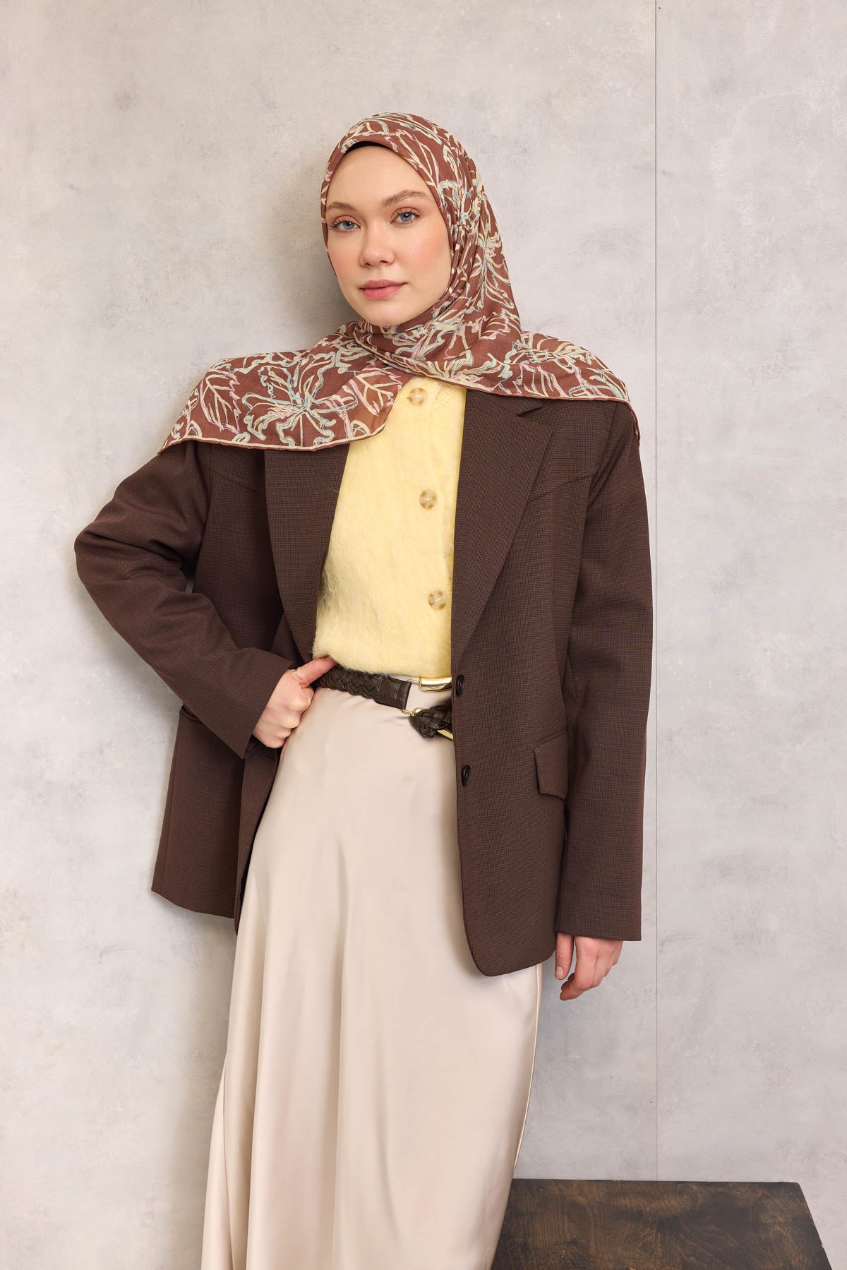 Silk Home Soft Eşarp 73115-07 - İthalesarponline.com - Soft Eşarp - Silk Home
