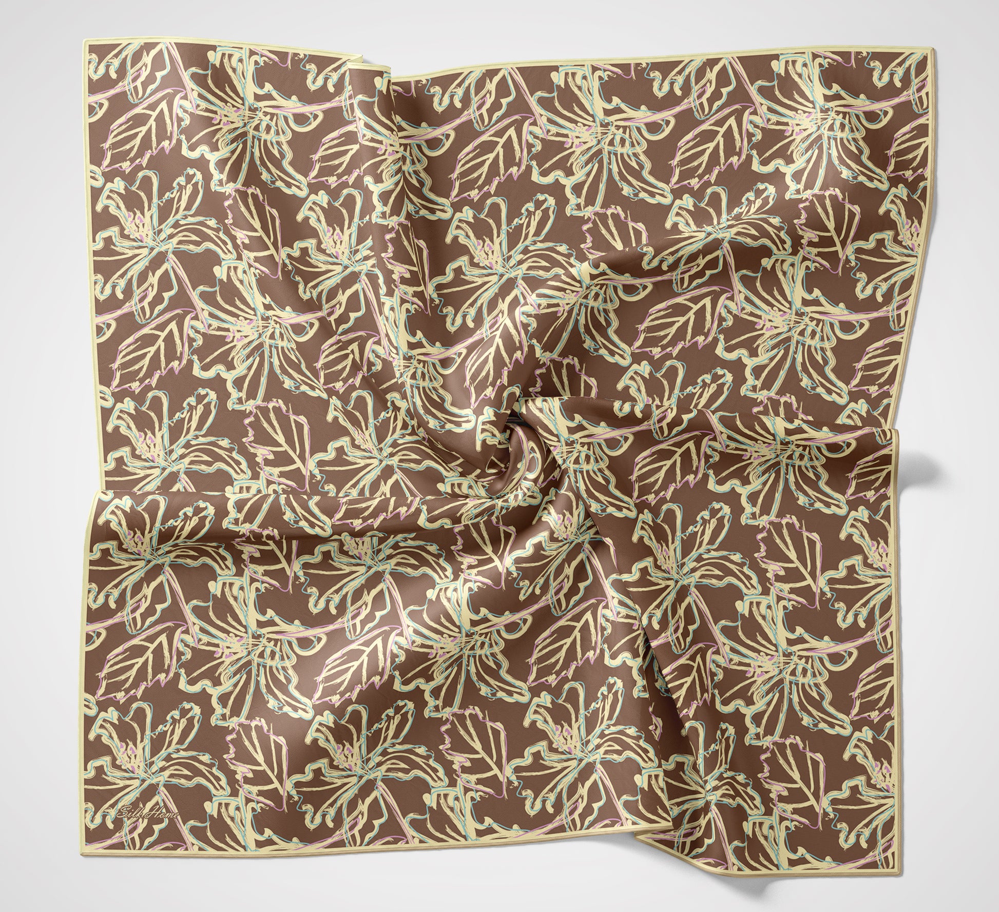Silk Home Soft Eşarp 73115-07 - İthalesarponline.com - Soft Eşarp - Silk Home