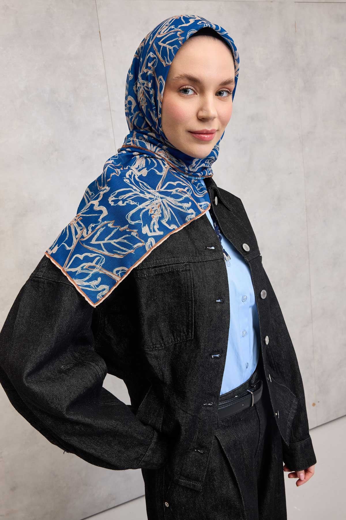 Silk Home Soft Eşarp 73115-13 - İthalesarponline.com - Soft Eşarp - Silk Home