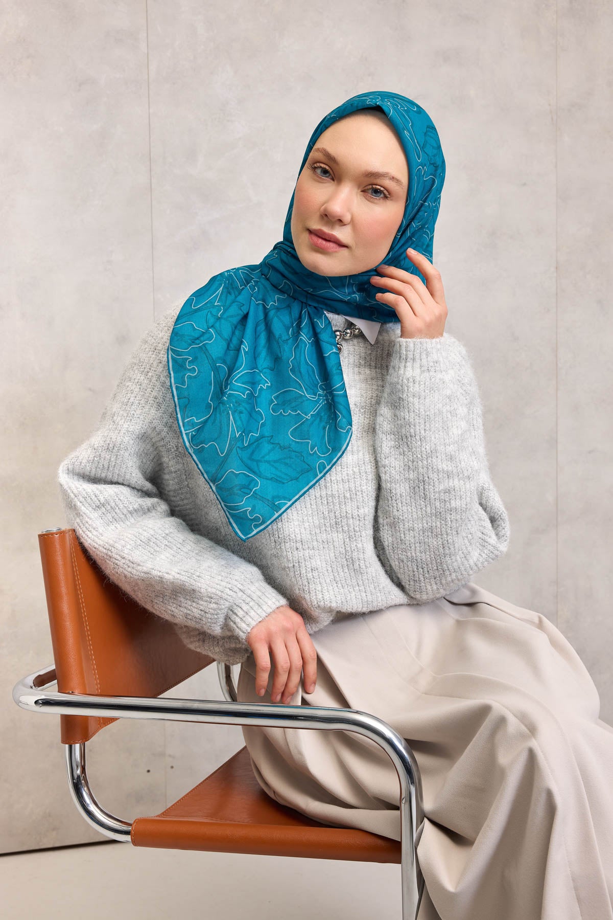 Silk Home Soft Eşarp 73115-14 - İthalesarponline.com - Soft Eşarp - Silk Home