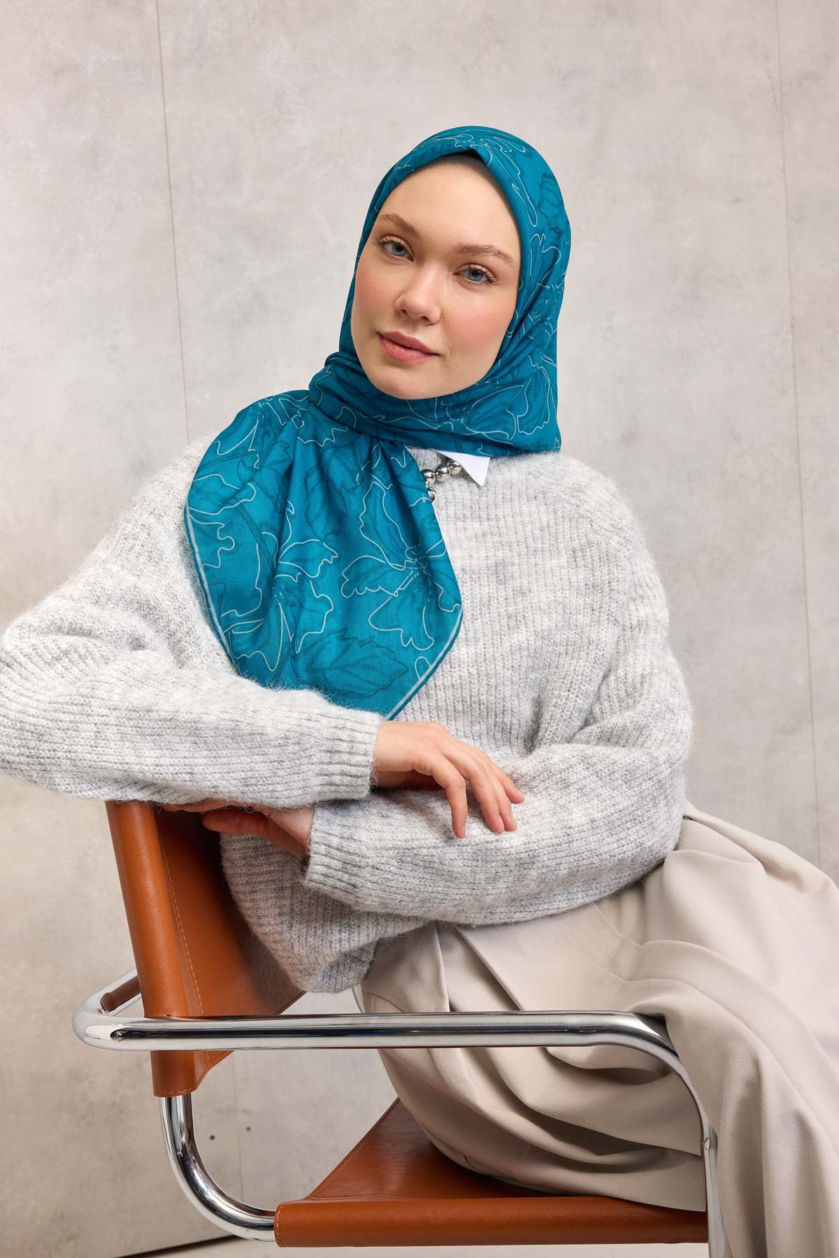 Silk Home Soft Eşarp 73115-14 - İthalesarponline.com - Soft Eşarp - Silk Home