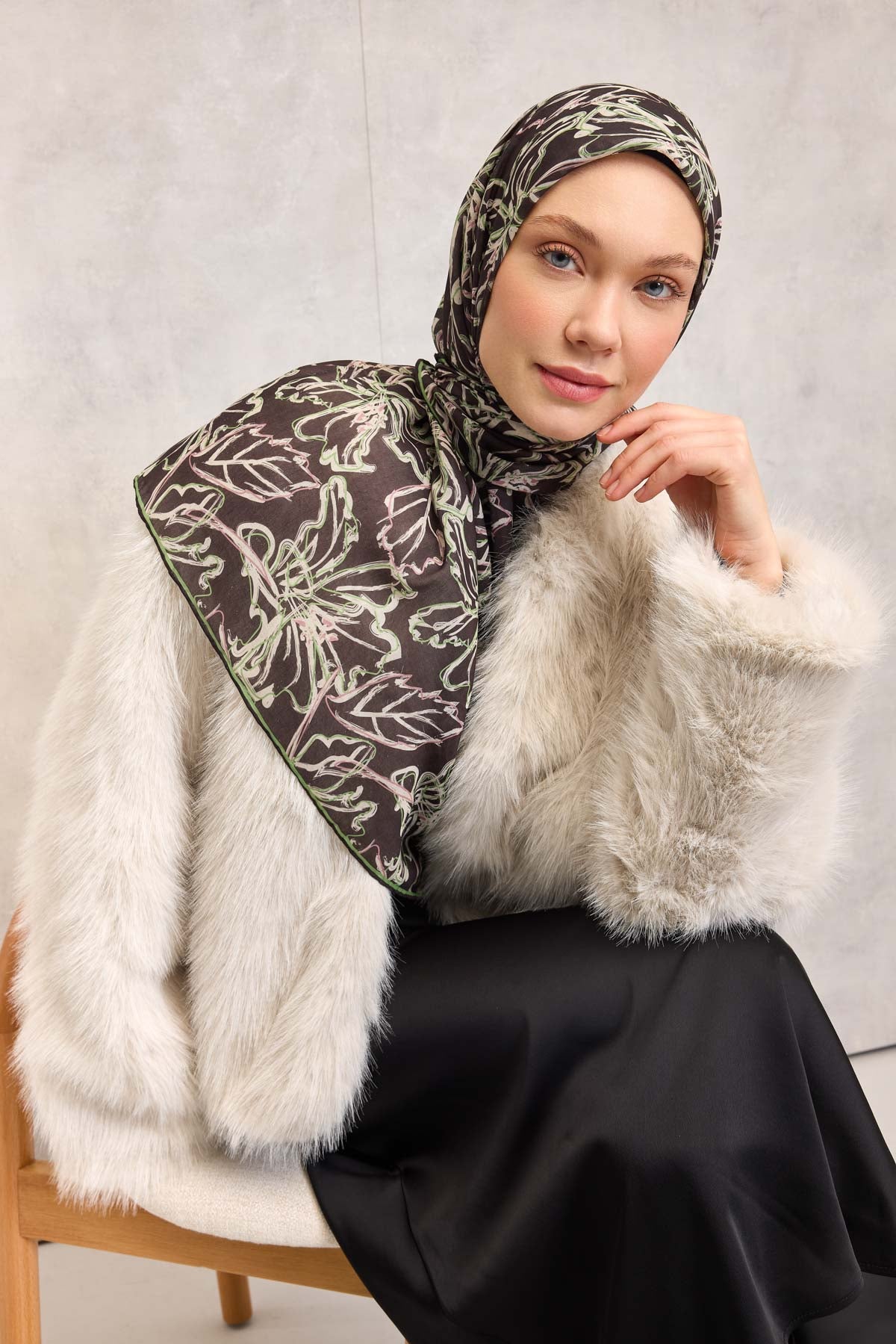 Silk Home Soft Eşarp 73115-21 - İthalesarponline.com - Soft Eşarp - Silk Home