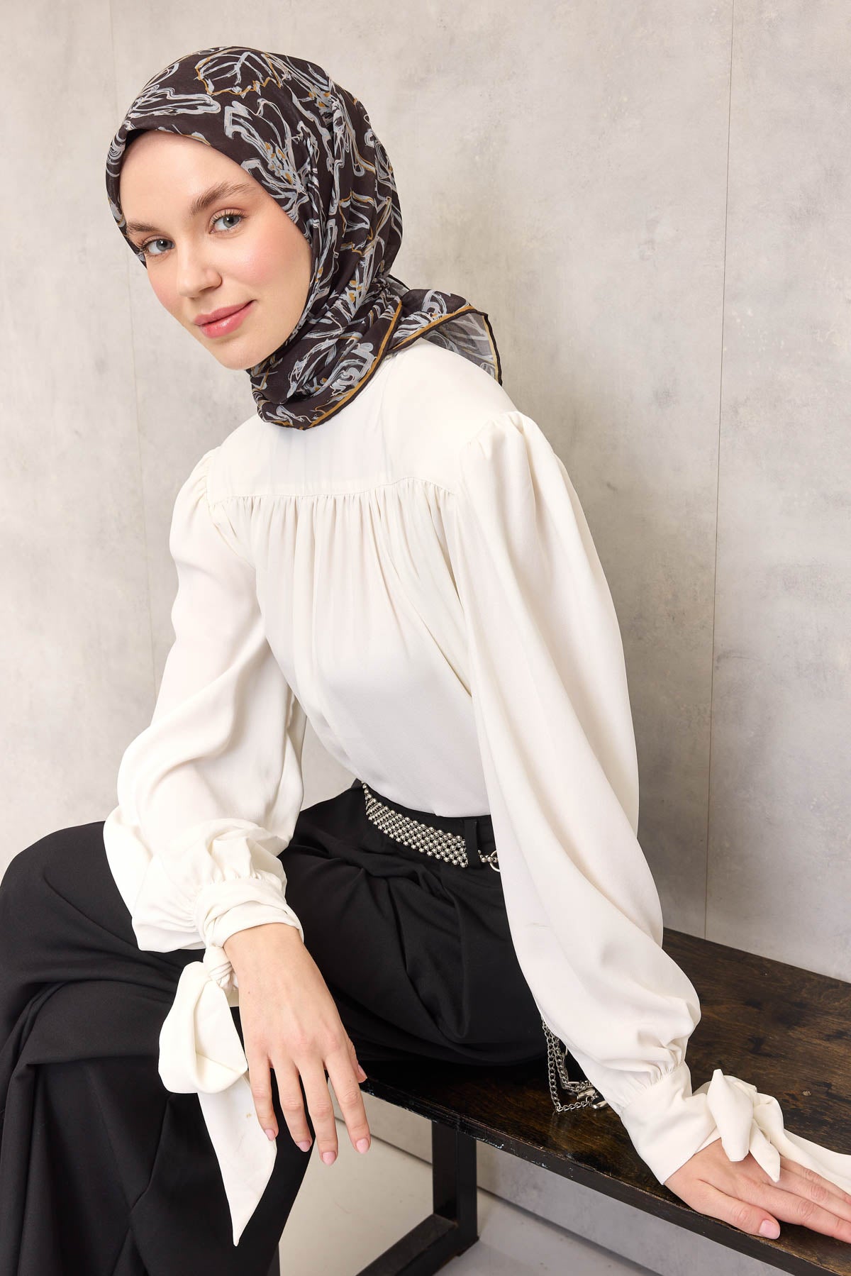 Silk Home Soft Eşarp 73115-22 - İthalesarponline.com - Soft Eşarp - Silk Home