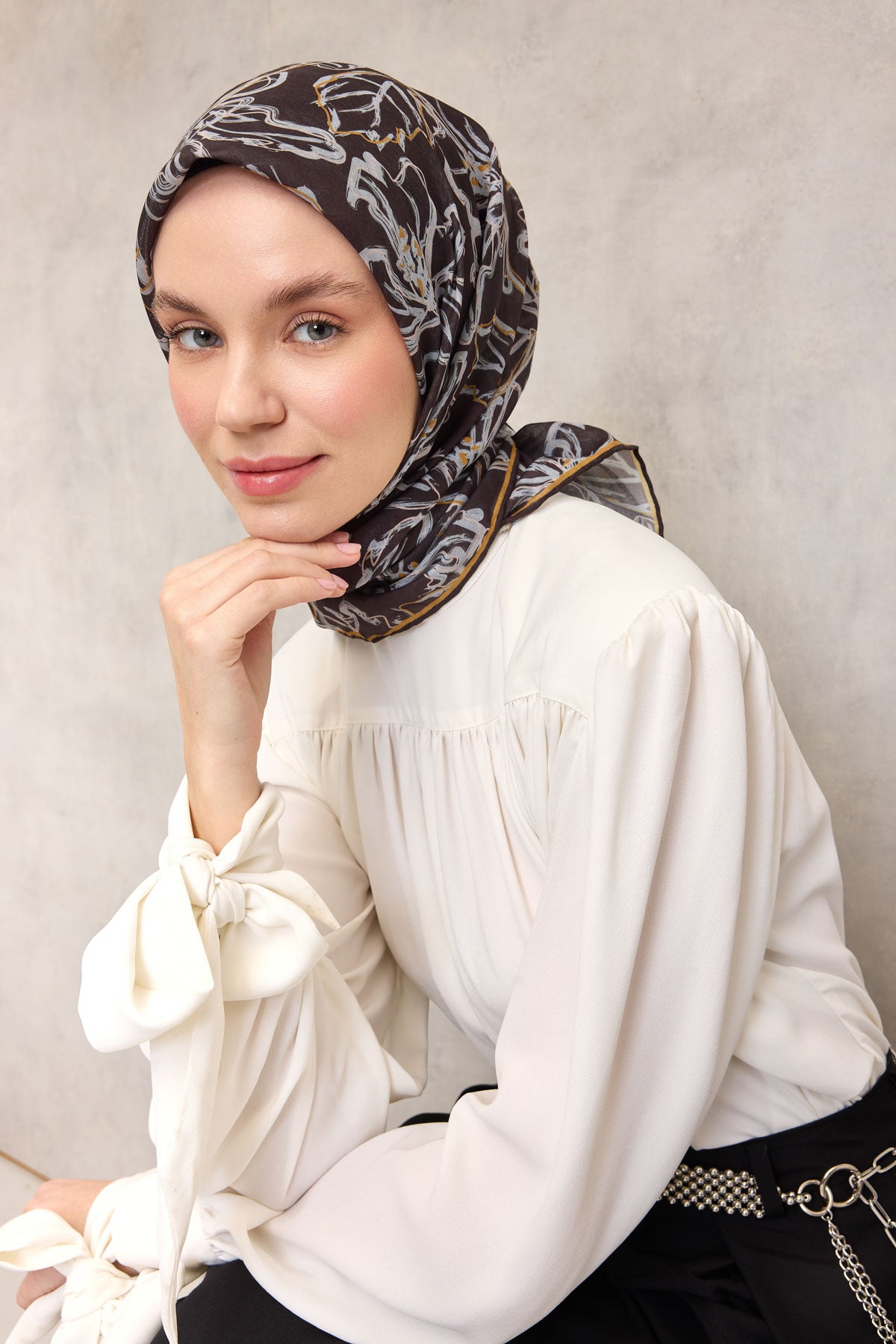 Silk Home Soft Eşarp 73115-22 - İthalesarponline.com - Soft Eşarp - Silk Home