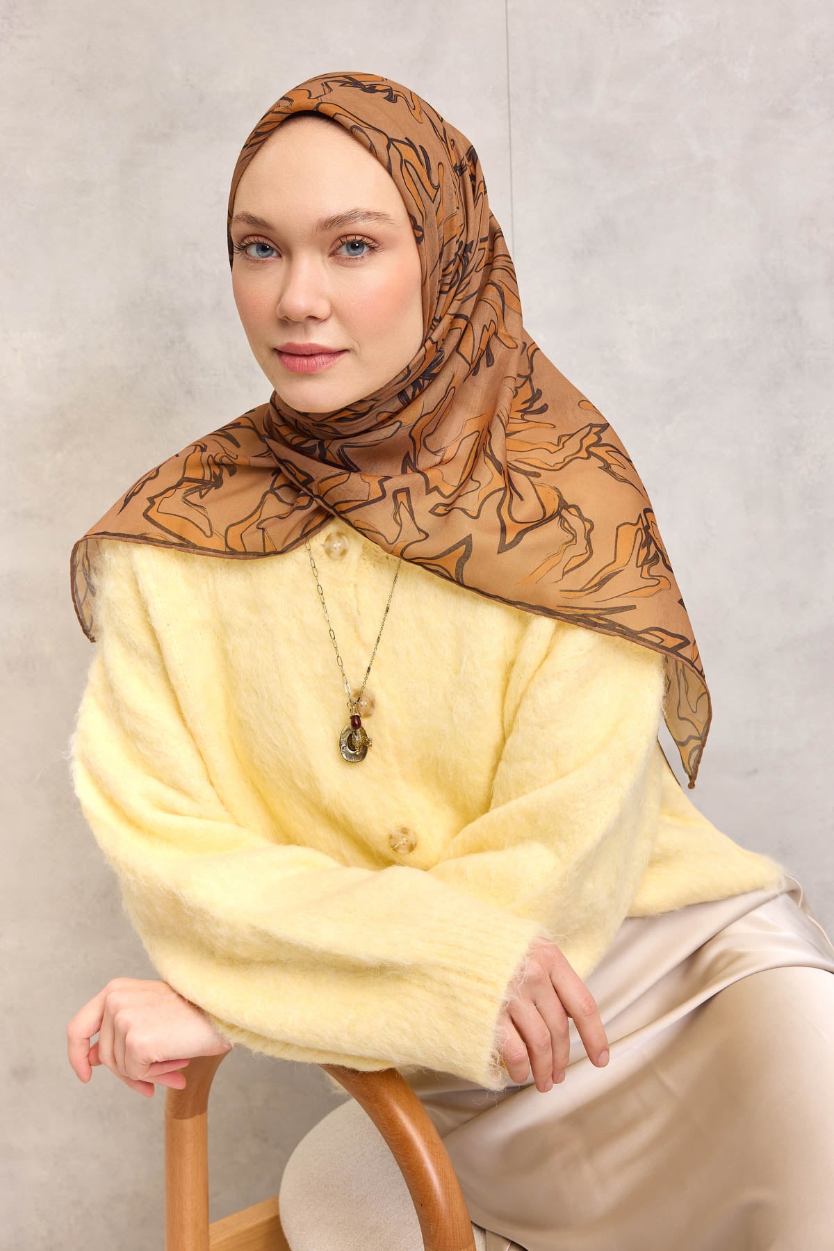 Silk Home Soft Eşarp 73116-08 - İthalesarponline.com - Soft Eşarp - Silk Home