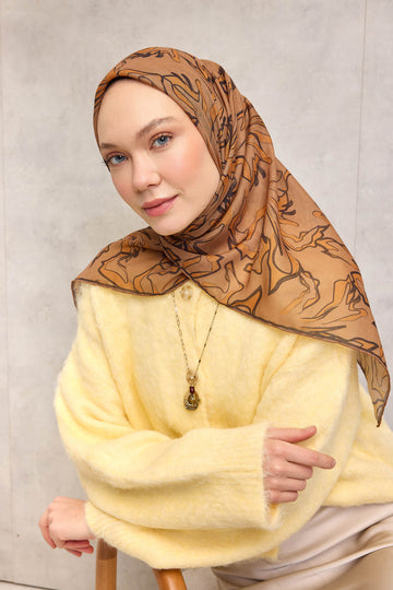 Silk Home Soft Eşarp 73116-08 - İthalesarponline.com - Soft Eşarp - Silk Home