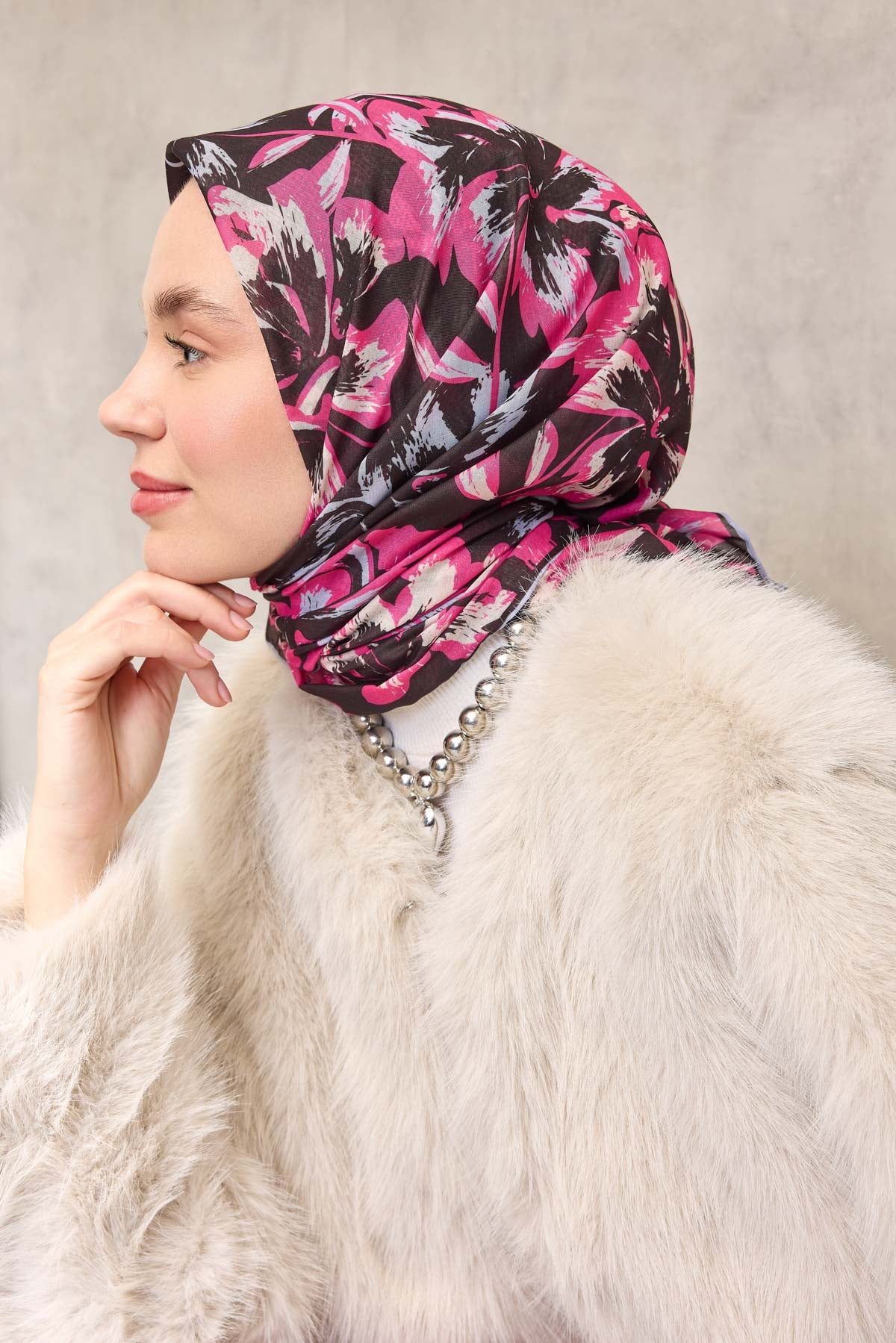 Silk Home Soft Eşarp 73117-01 - İthalesarponline.com - Soft Eşarp - Silk Home