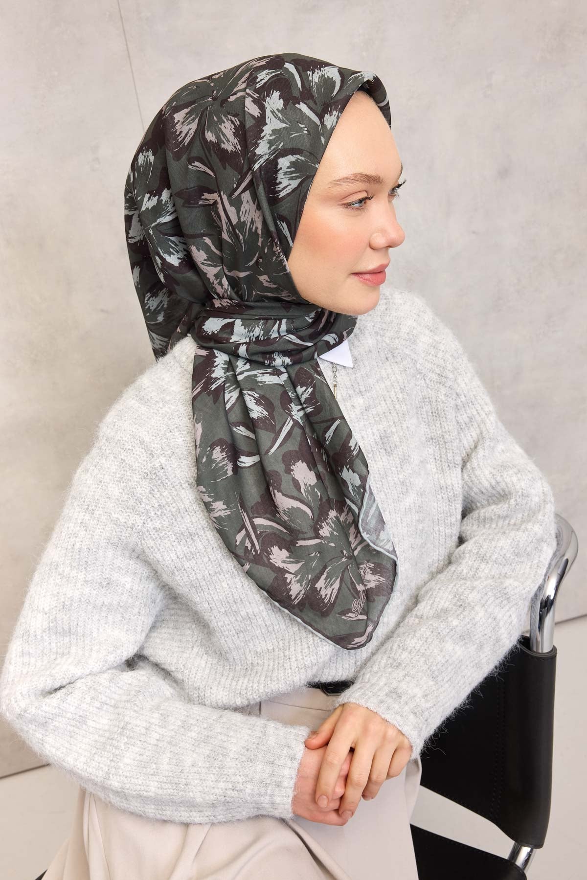 Silk Home Soft Eşarp 73117-20 - İthalesarponline.com - Soft Eşarp - Silk Home