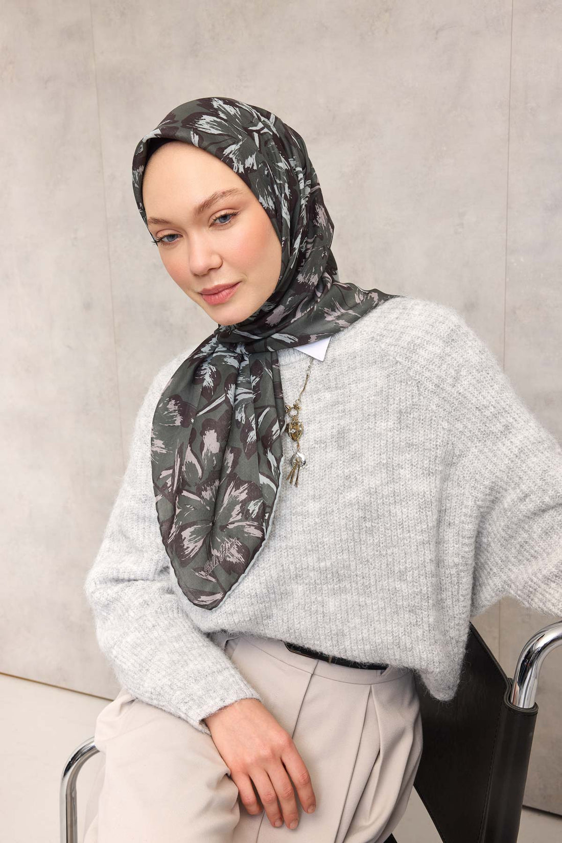 Silk Home Soft Eşarp 73117-20 - İthalesarponline.com - Soft Eşarp - Silk Home