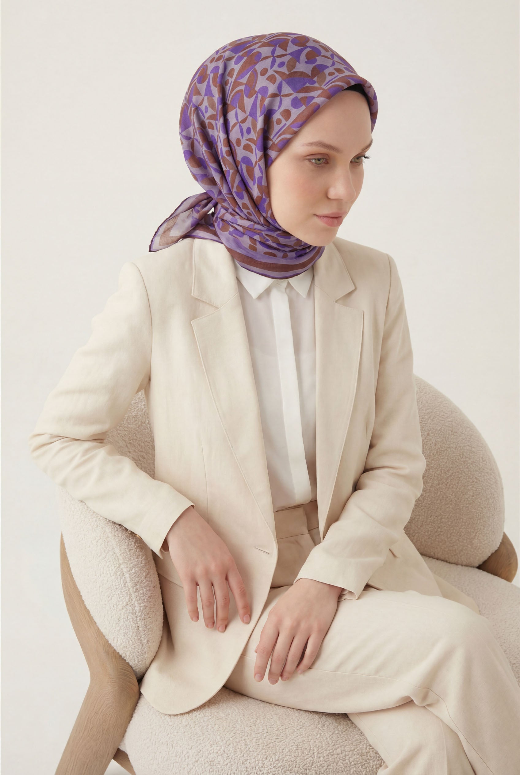 Silk Home Soft Eşarp 73118-03 - İthalesarponline.com - Soft Eşarp - Silk Home