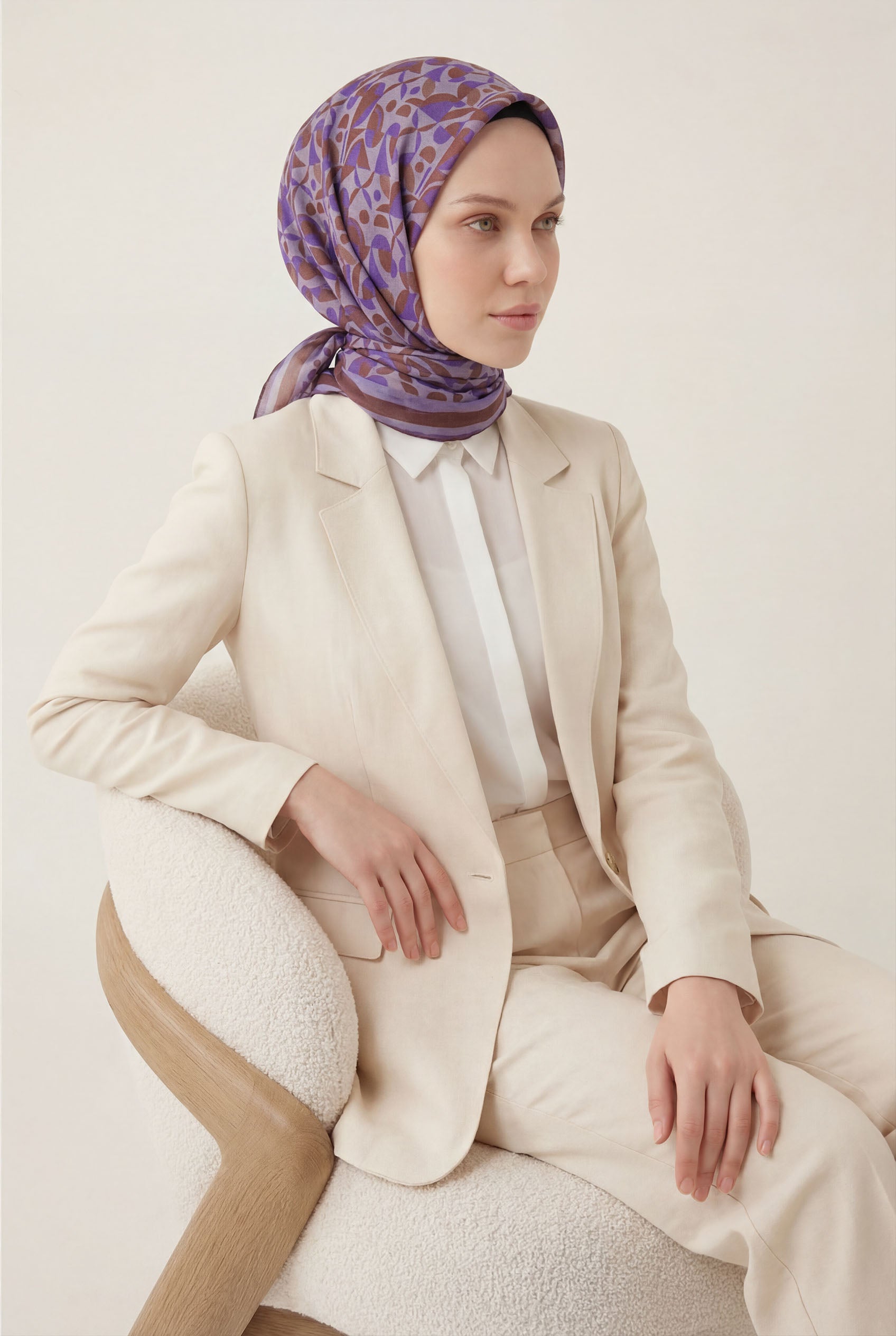 Silk Home Soft Eşarp 73118-03 - İthalesarponline.com - Soft Eşarp - Silk Home