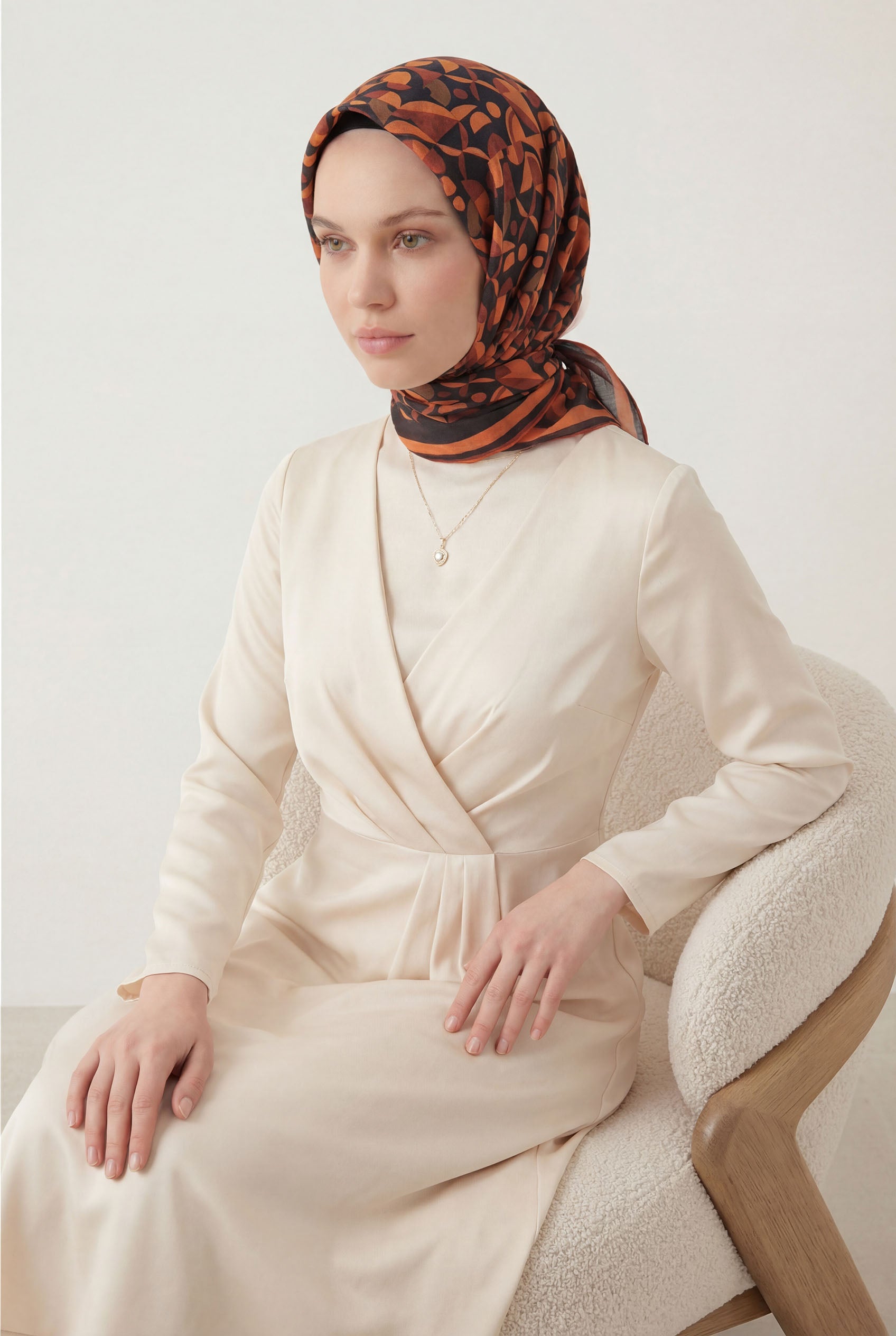 Silk Home Soft Eşarp 73118-05 - İthalesarponline.com - Soft Eşarp - Silk Home