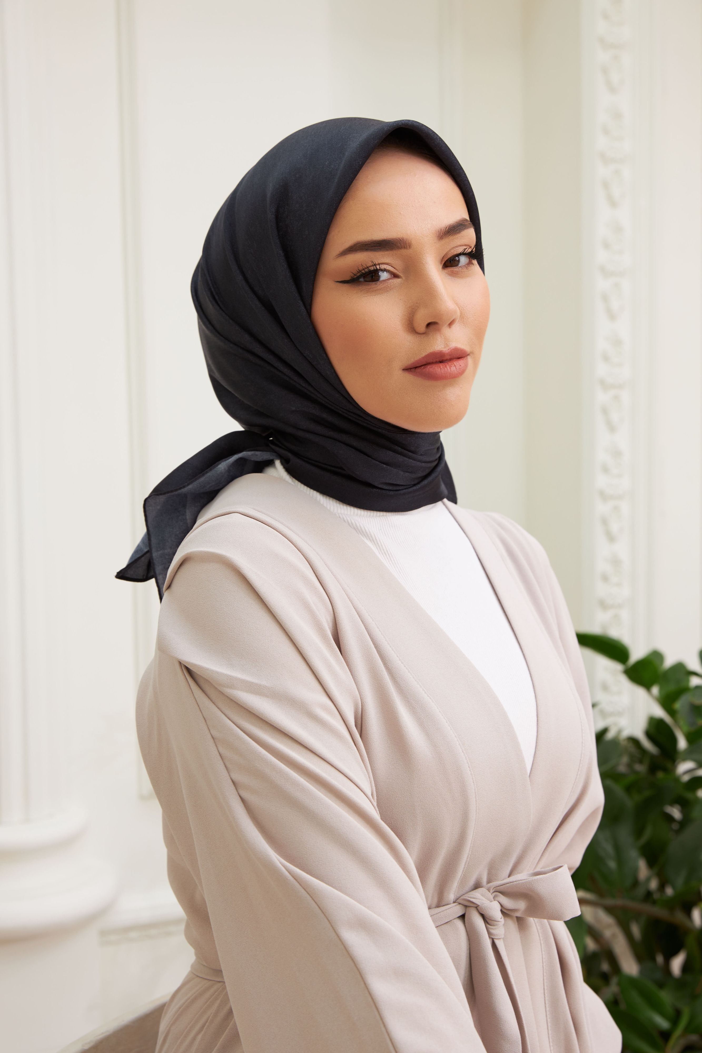 Silk Home Shiny Eşarp 75005-01 - İthalesarponline.com