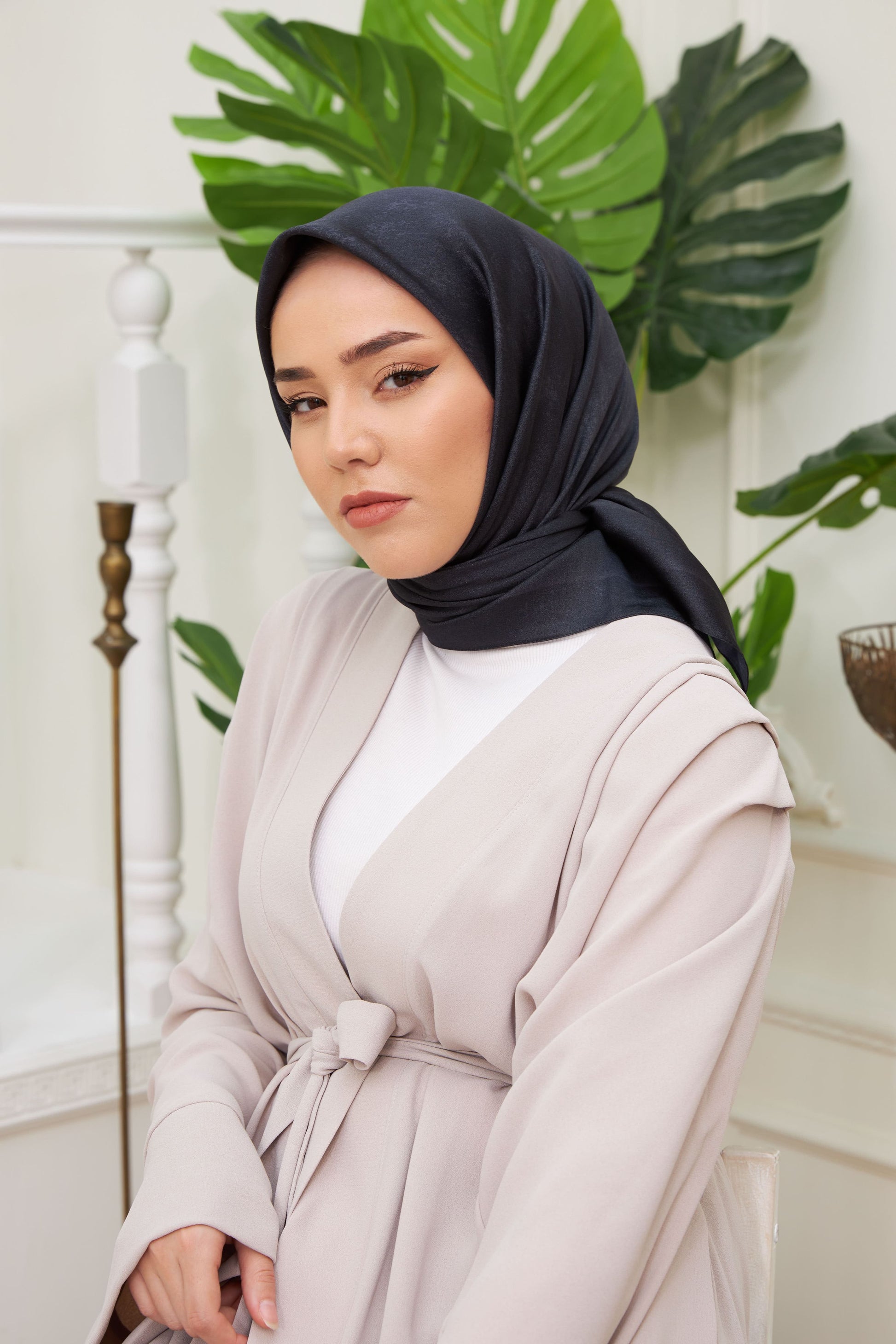 Silk Home Shiny Eşarp 75005-01 - İthalesarponline.com