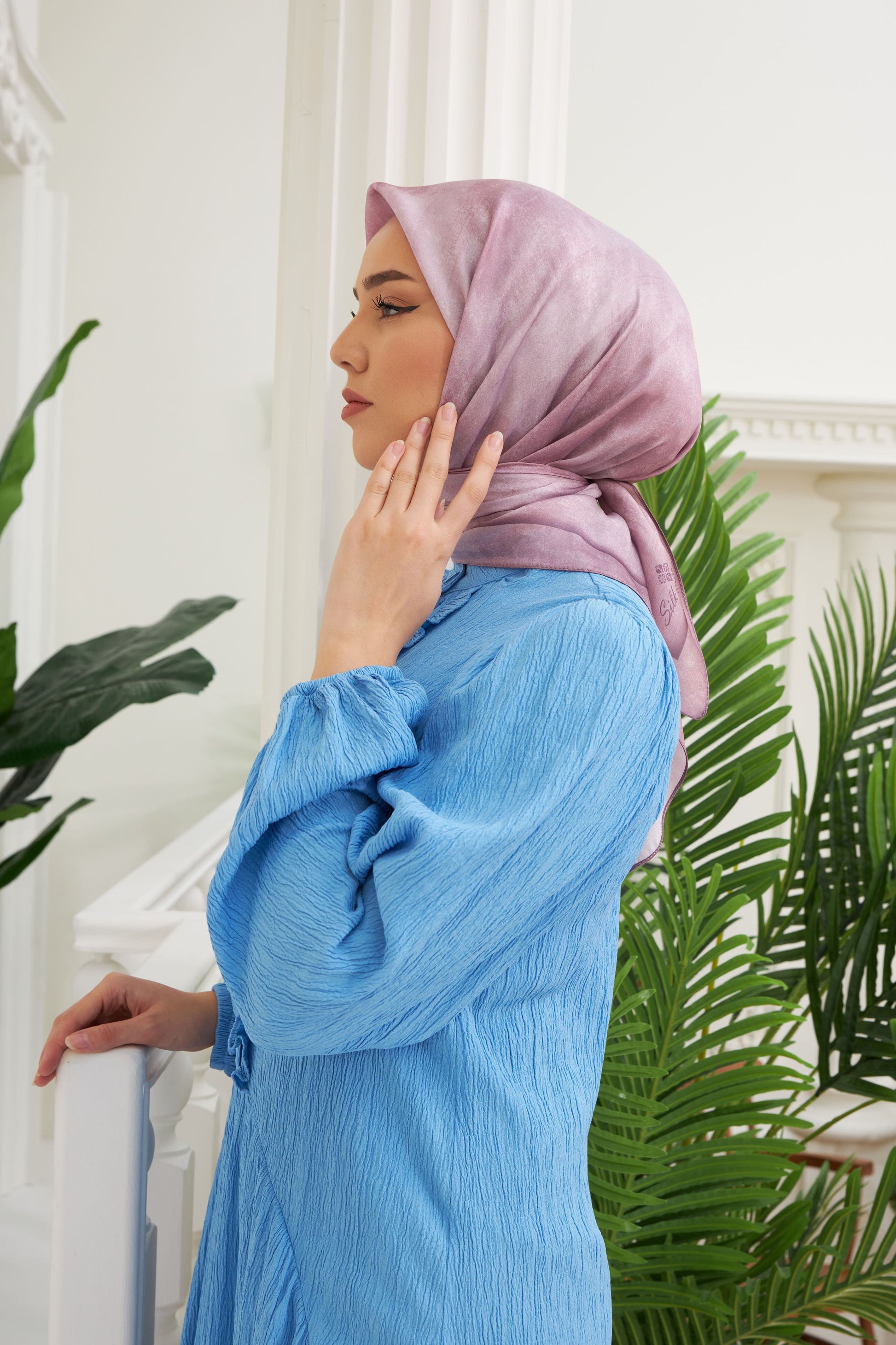 Silk Home Shiny Eşarp 75005-18 - İthalesarponline.com