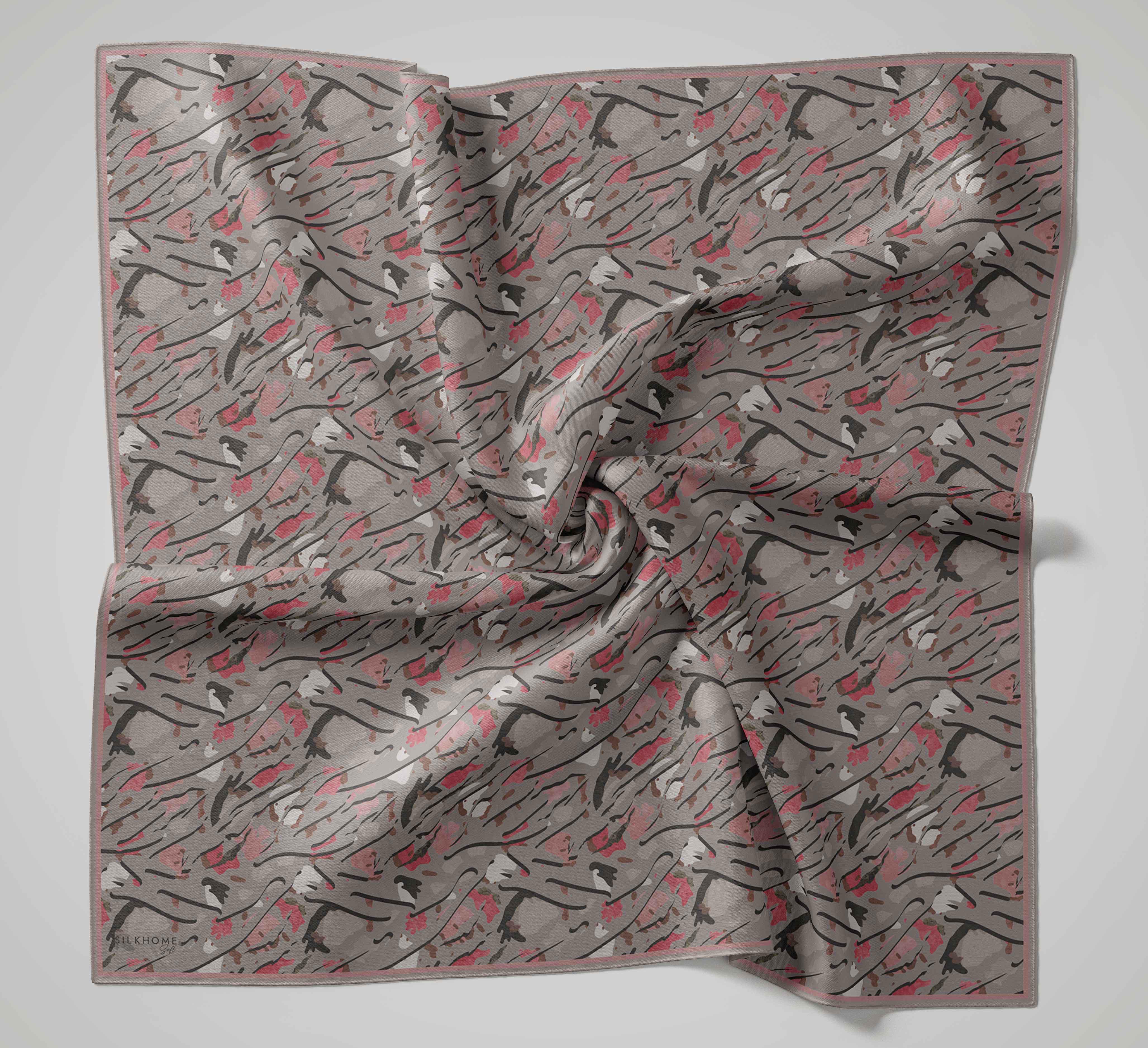 Silk Home Soft Eşarp 12038-05 - İthalesarponline.com - Soft Eşarp - Silk Home
