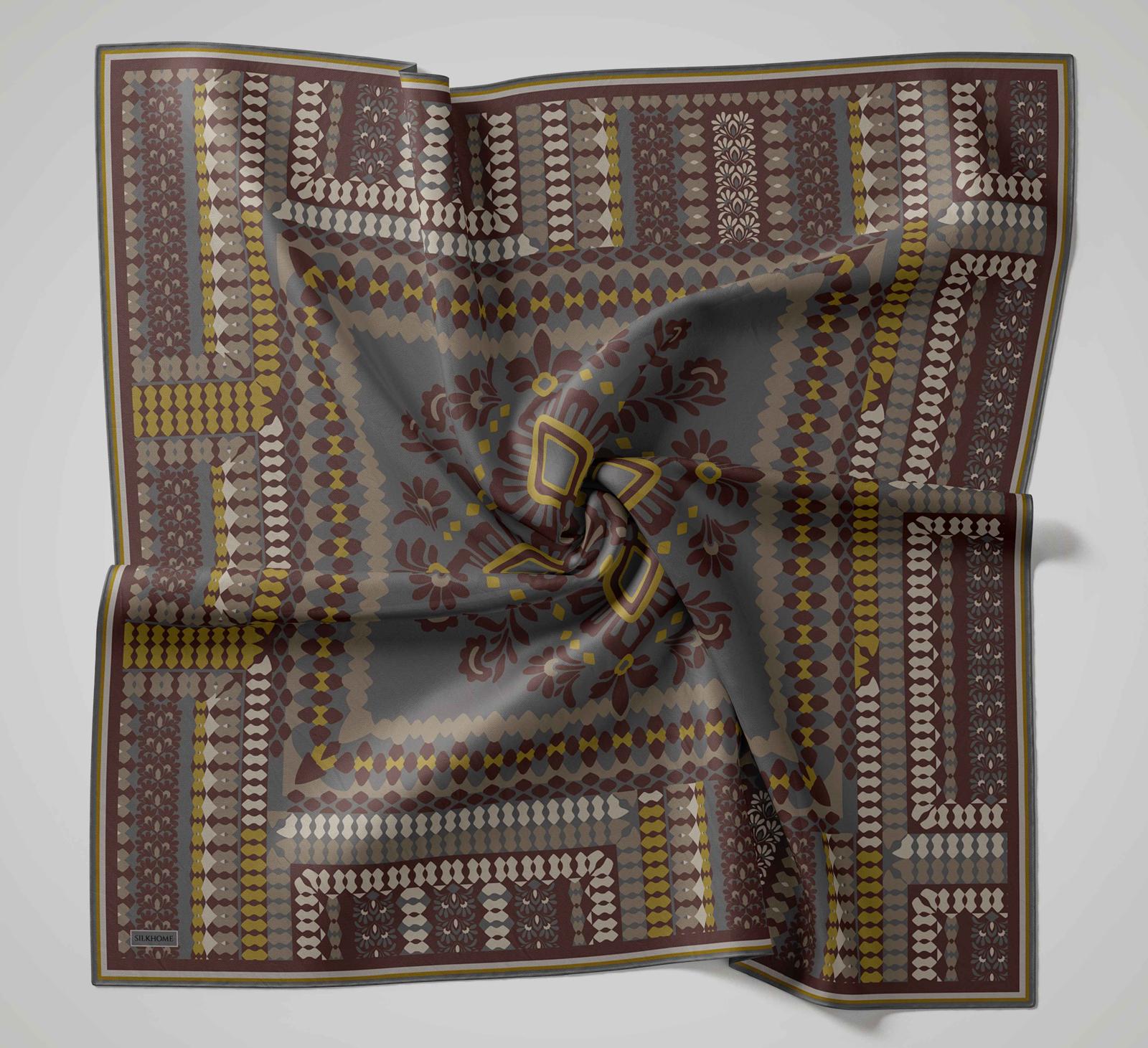 Silk Home Soft Eşarp 73043-04 - İthalesarponline.com - Soft Eşarp - Silk Home