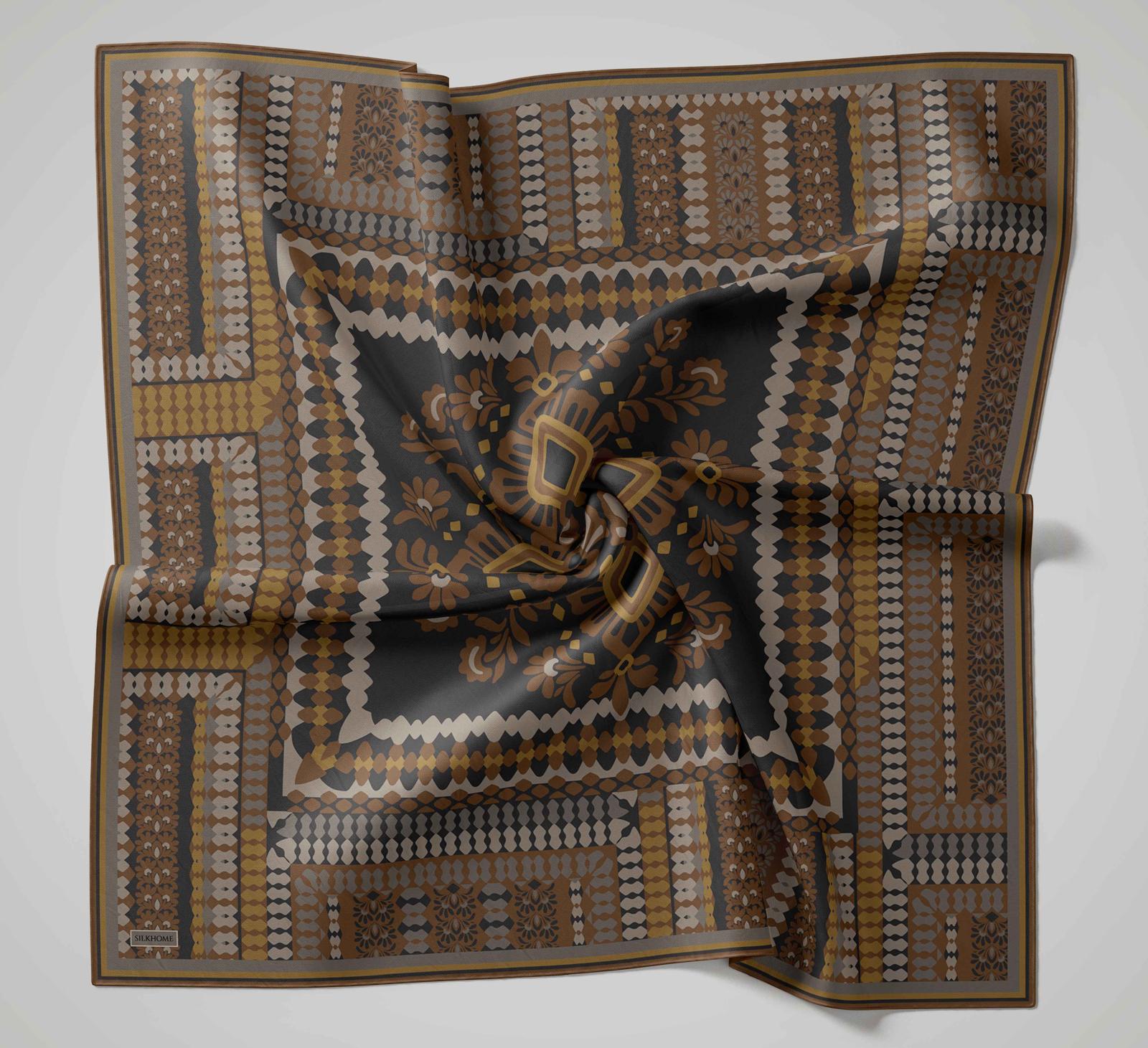Silk Home Soft Eşarp 73043-17 - İthalesarponline.com - Soft Eşarp - Silk Home