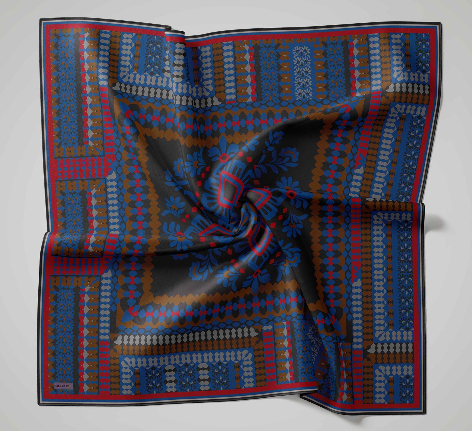 Silk Home Soft Eşarp 73043-19 - İthalesarponline.com - Soft Eşarp - Silk Home