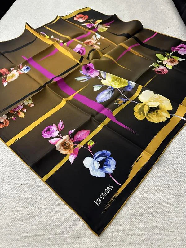 Twill İpek Eşarp 87050-49 - İthalesarponline.com