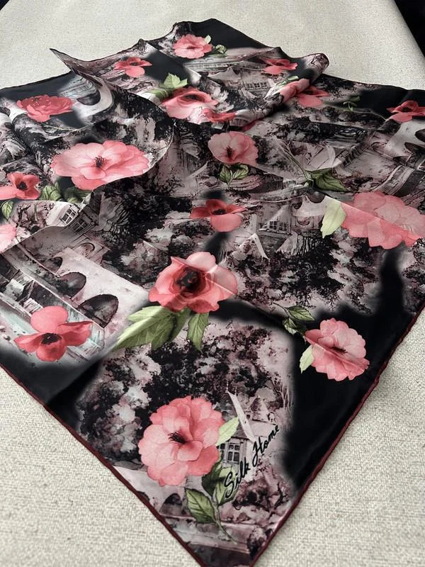 Twill İpek Eşarp 87050-112 - İthalesarponline.com