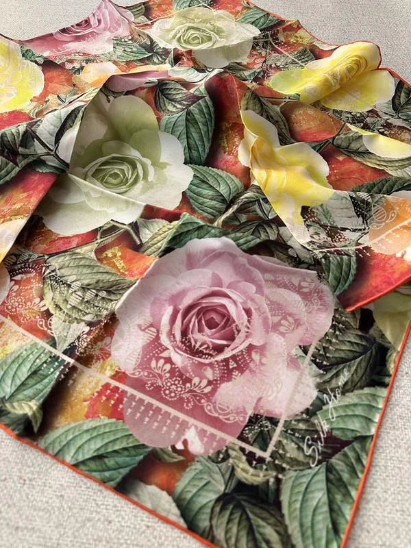 Twill İpek Eşarp 87050-138 - İthalesarponline.com