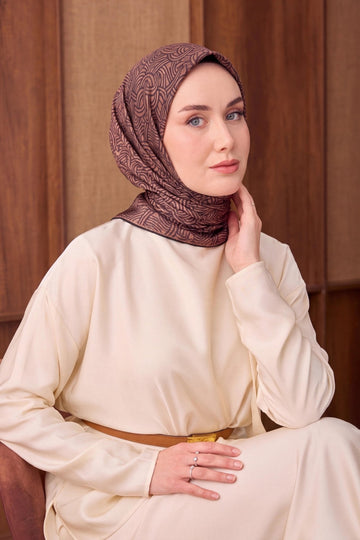 Silk Home Twill İpek Eşarp Monokromatik 11562-17