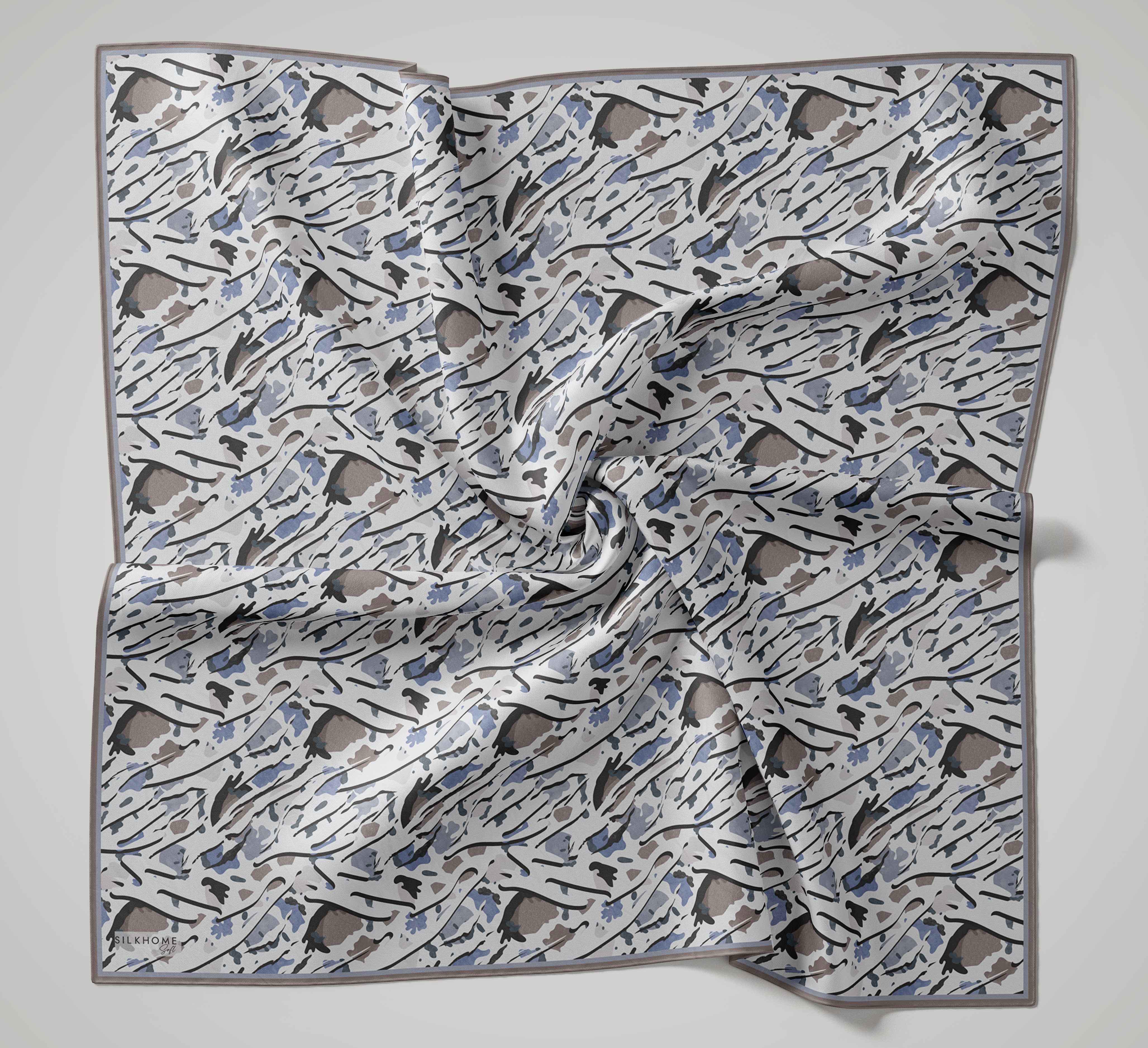 Silk Home Soft Eşarp 12038-14 - İthalesarponline.com - Soft Eşarp - Silk Home