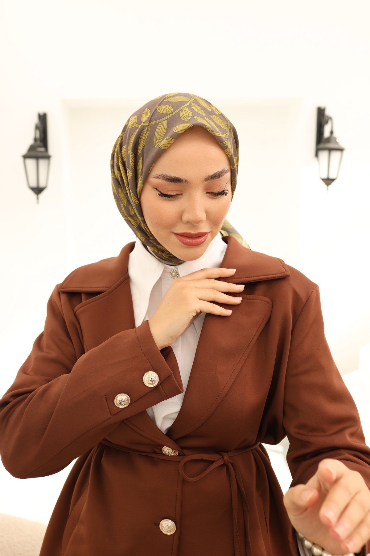 Silk Home Soft Eşarp 73051-09 - İthalesarponline.com