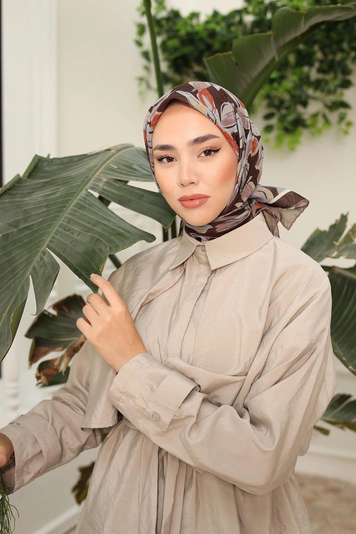 Silk Home Soft Eşarp 73055-15 - İthalesarponline.com