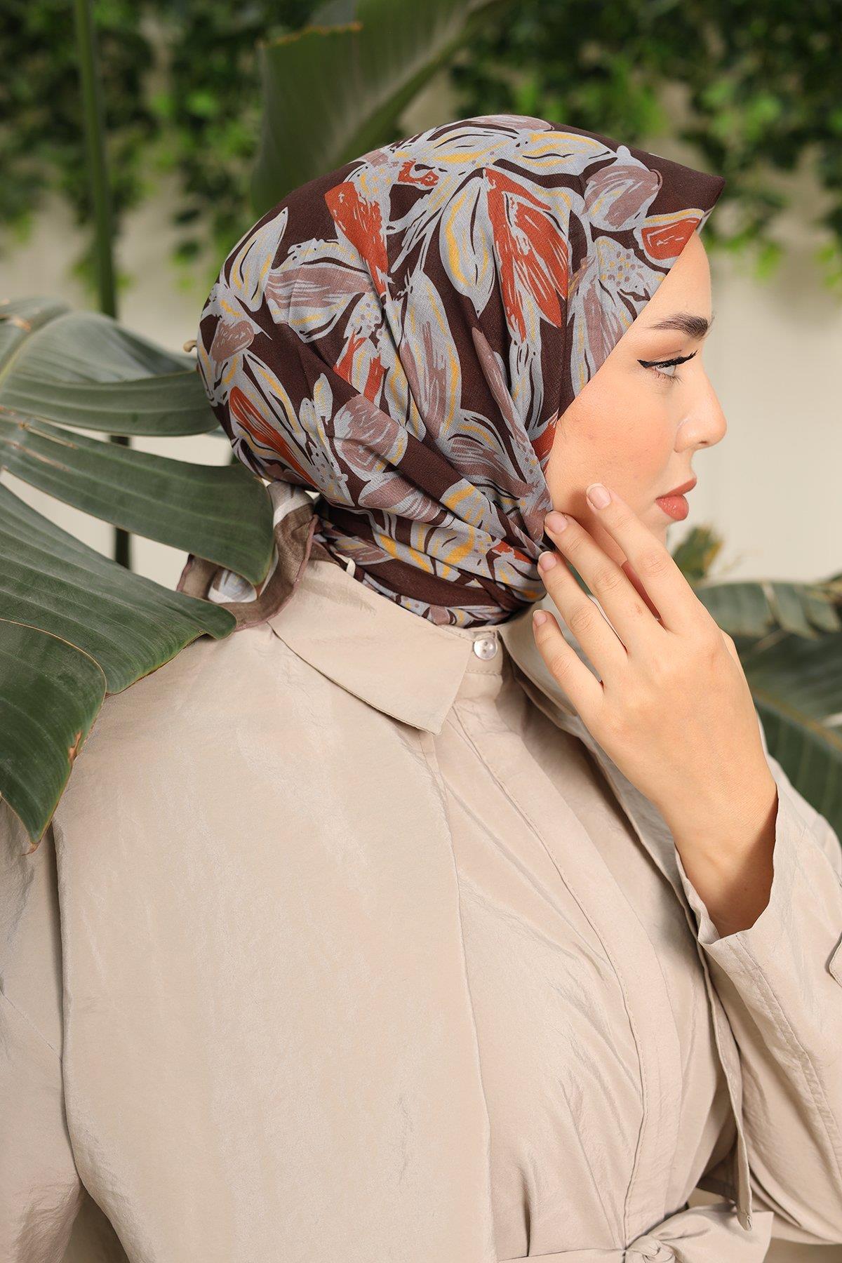 Silk Home Soft Eşarp 73055-15 - İthalesarponline.com