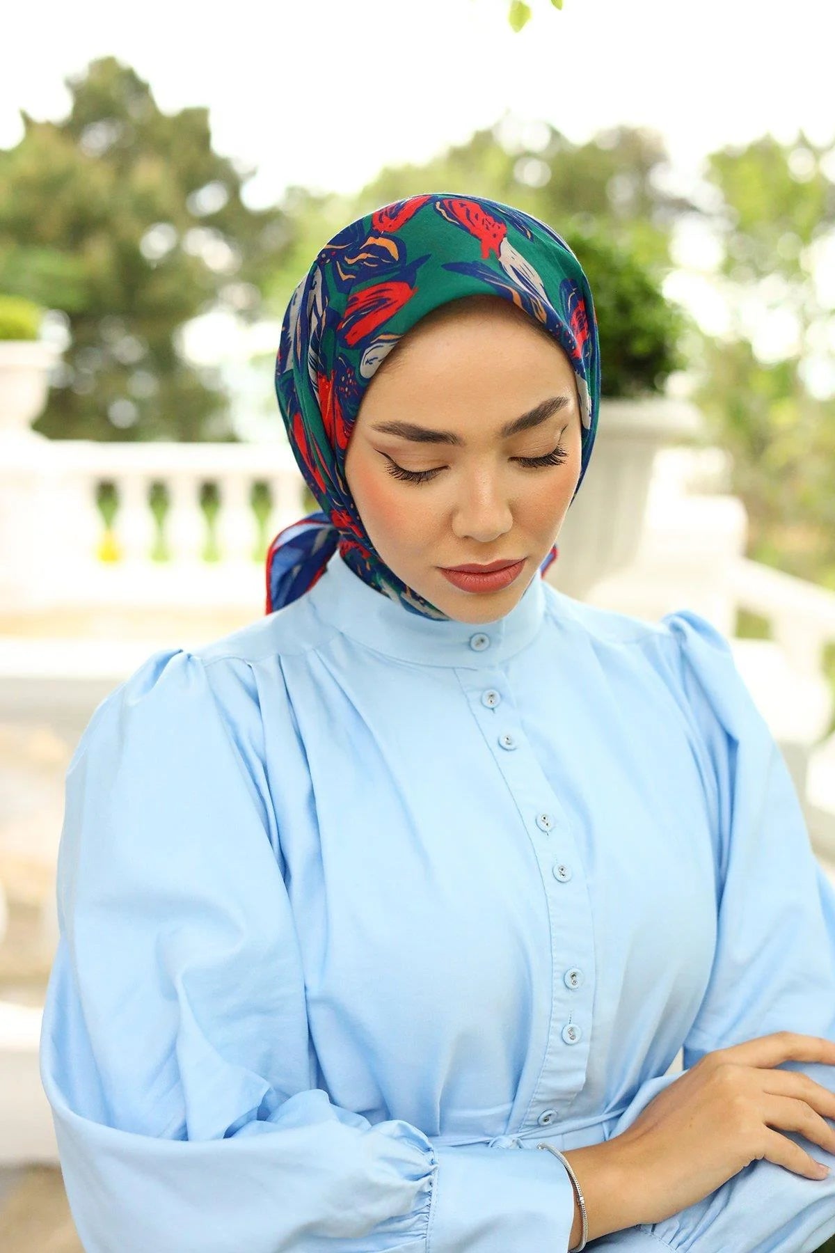 Silk Home Soft Eşarp 73055-26 - İthalesarponline.com