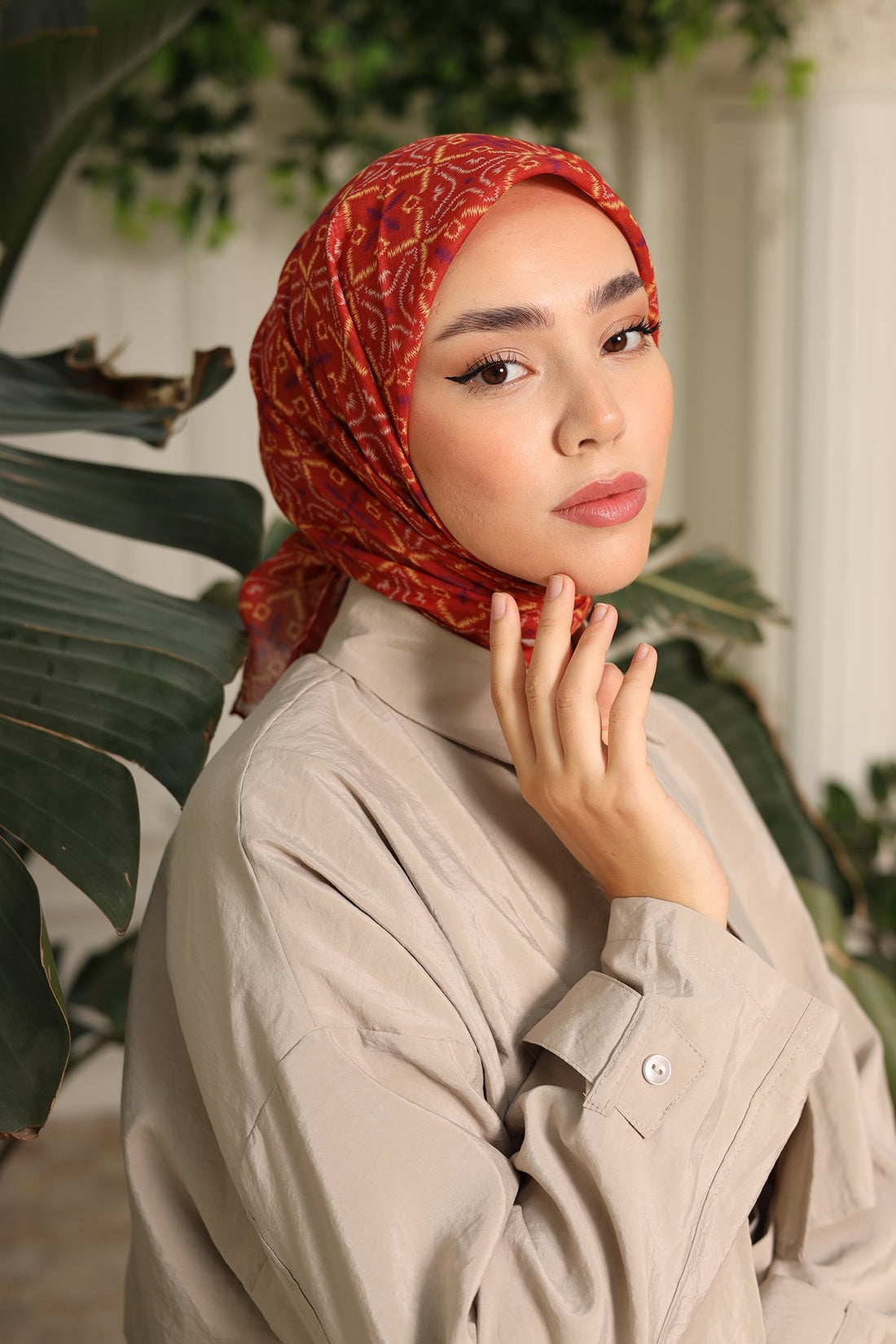 Silk Home Soft Eşarp 73057-01 - İthalesarponline.com