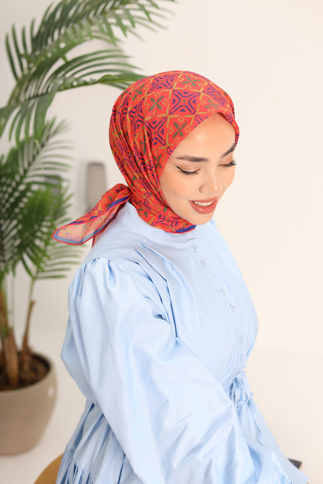 Silk Home Soft Eşarp 73057-03 - İthalesarponline.com