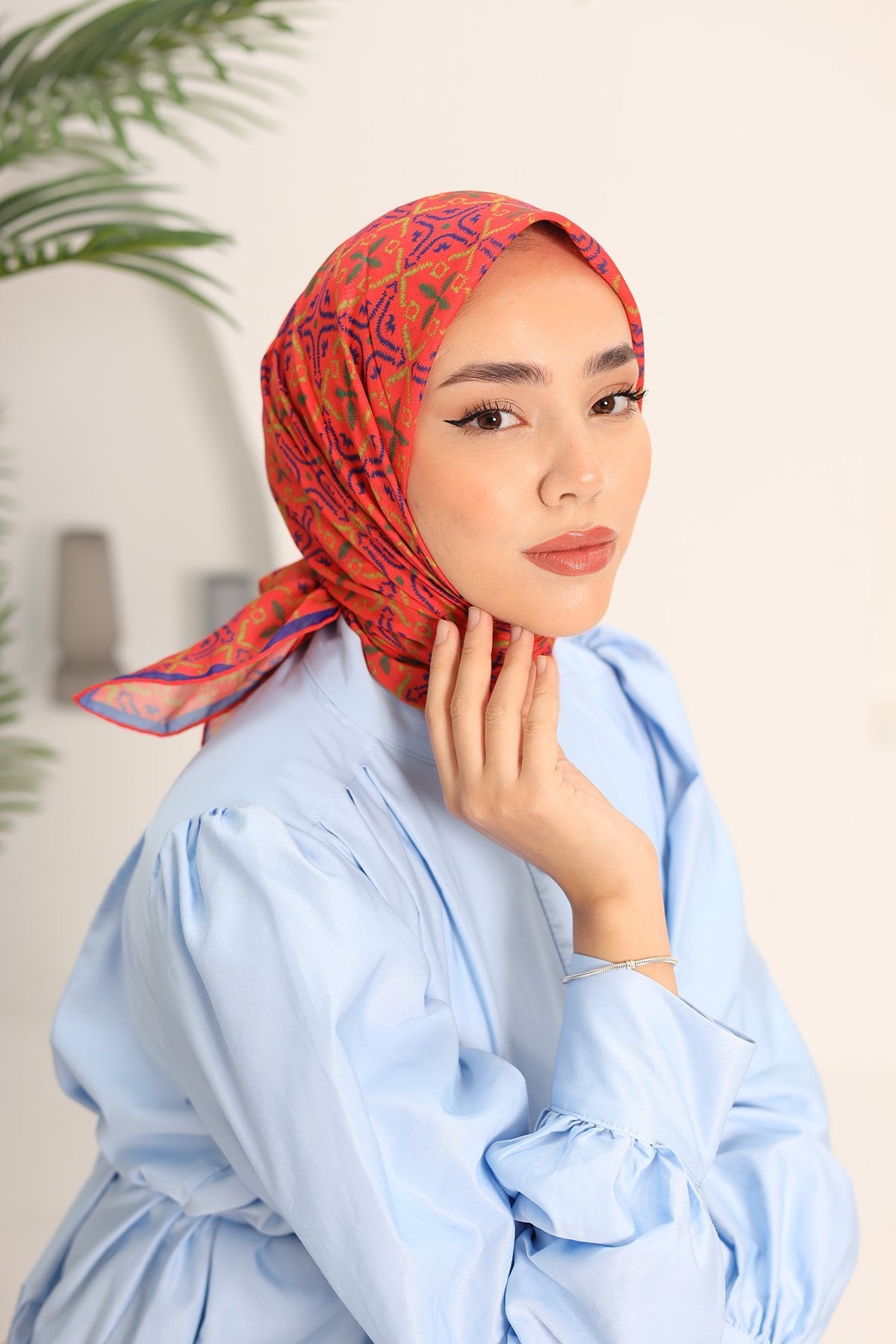 Silk Home Soft Eşarp 73057-03 - İthalesarponline.com