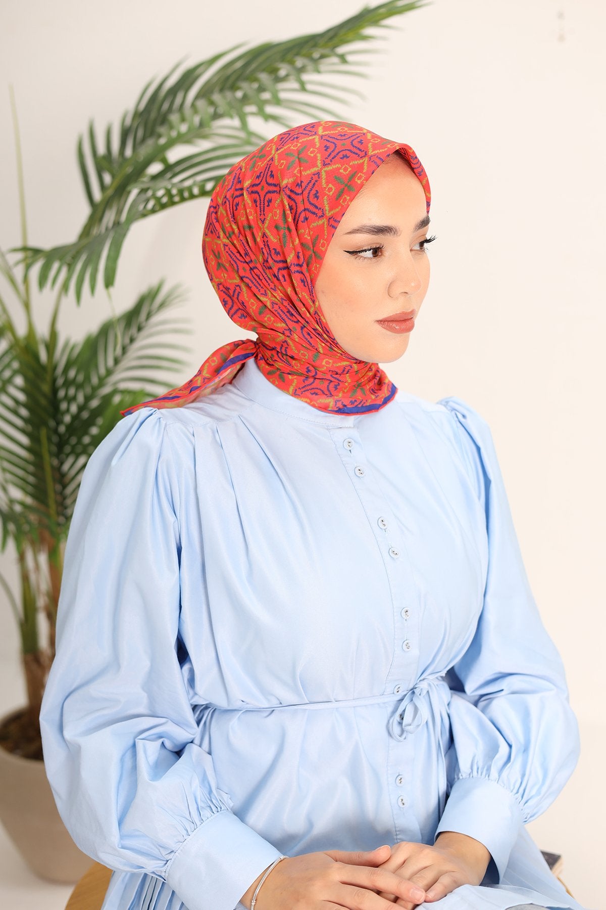 Silk Home Soft Eşarp 73057-03 - İthalesarponline.com