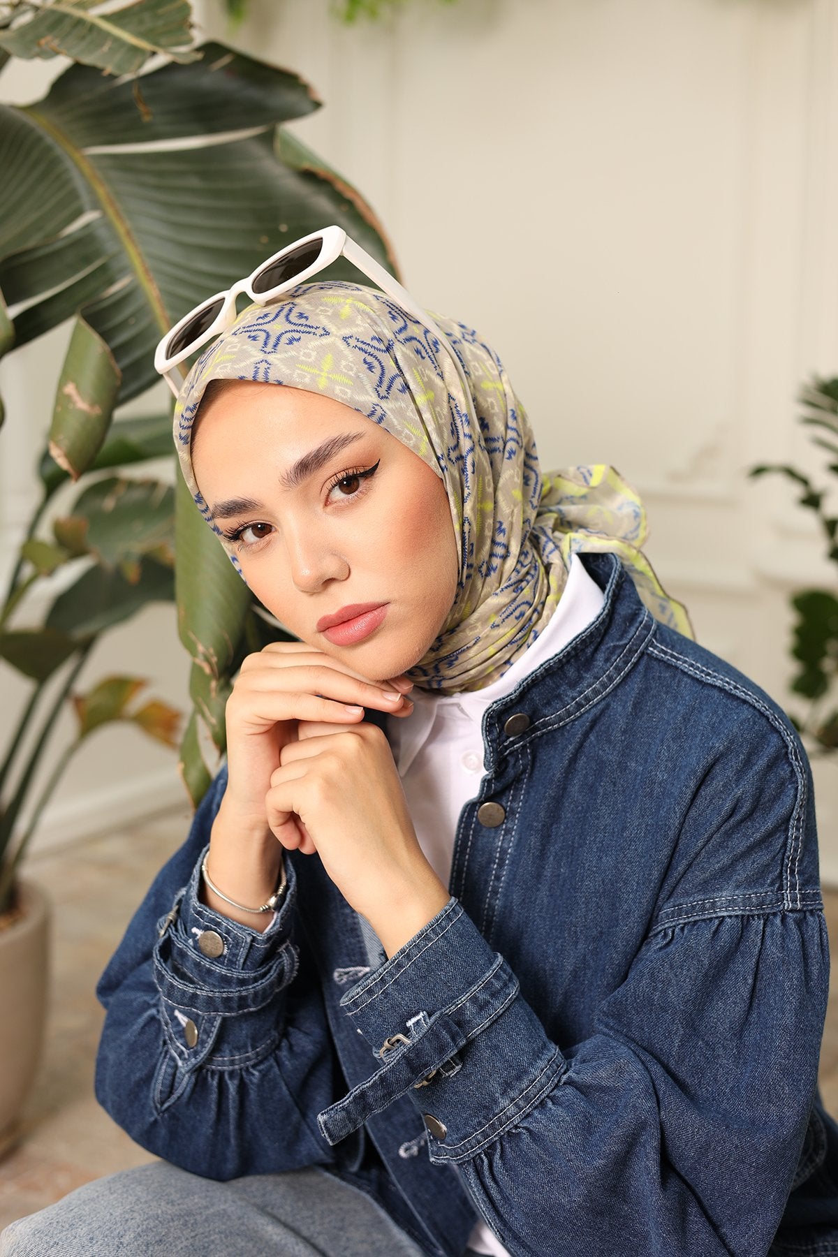 Silk Home Soft Eşarp 73057-14 - İthalesarponline.com