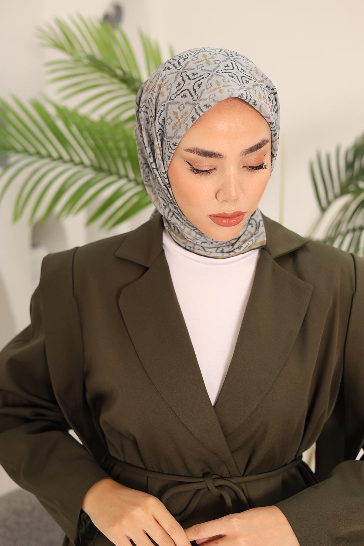 Silk Home Soft Eşarp 73057-16 - İthalesarponline.com