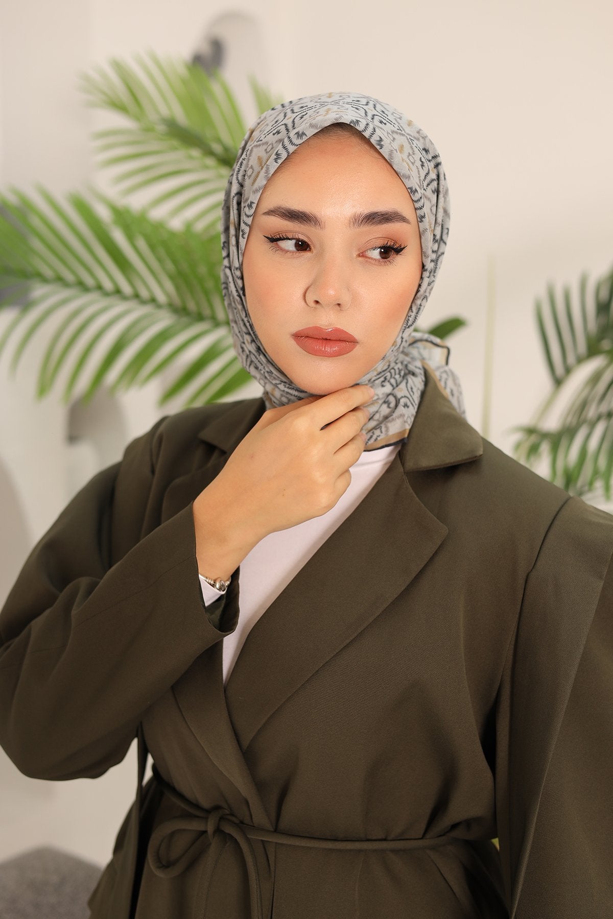 Silk Home Soft Eşarp 73057-16 - İthalesarponline.com