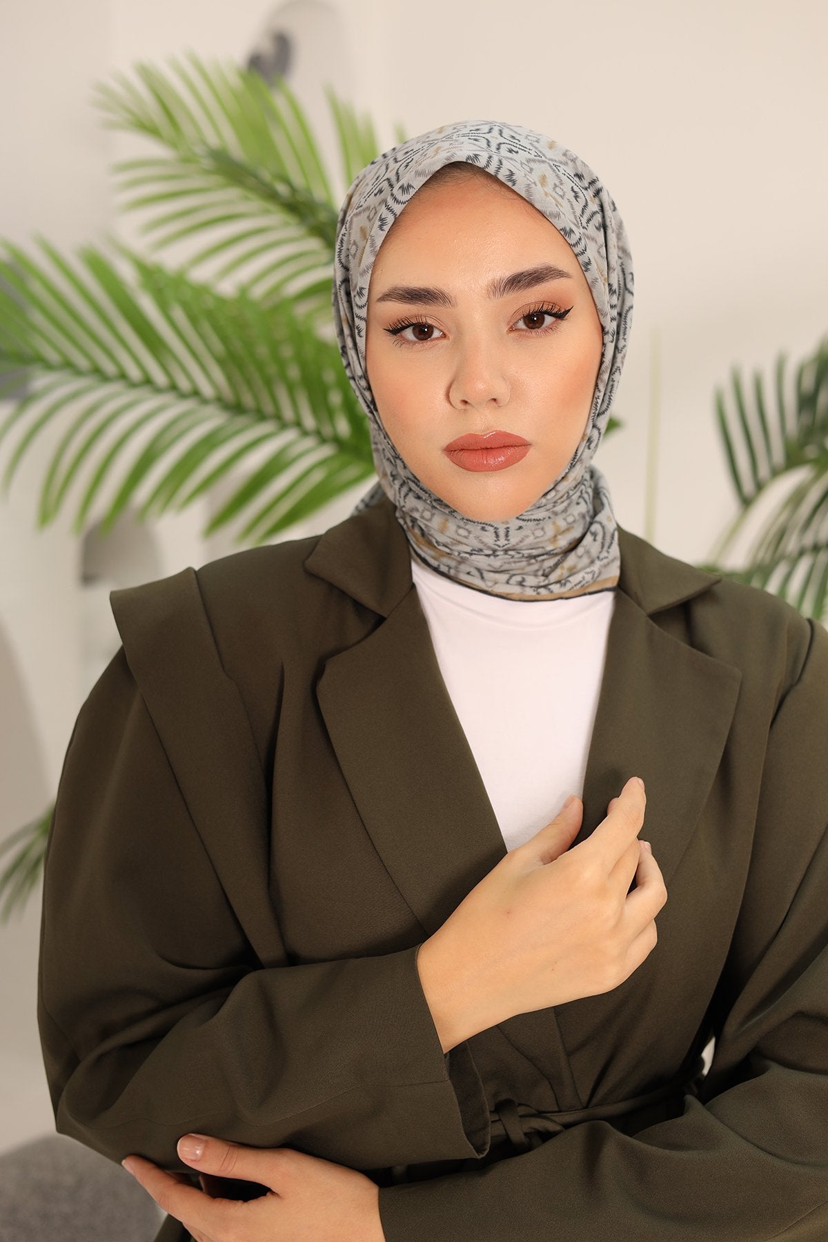 Silk Home Soft Eşarp 73057-16 - İthalesarponline.com