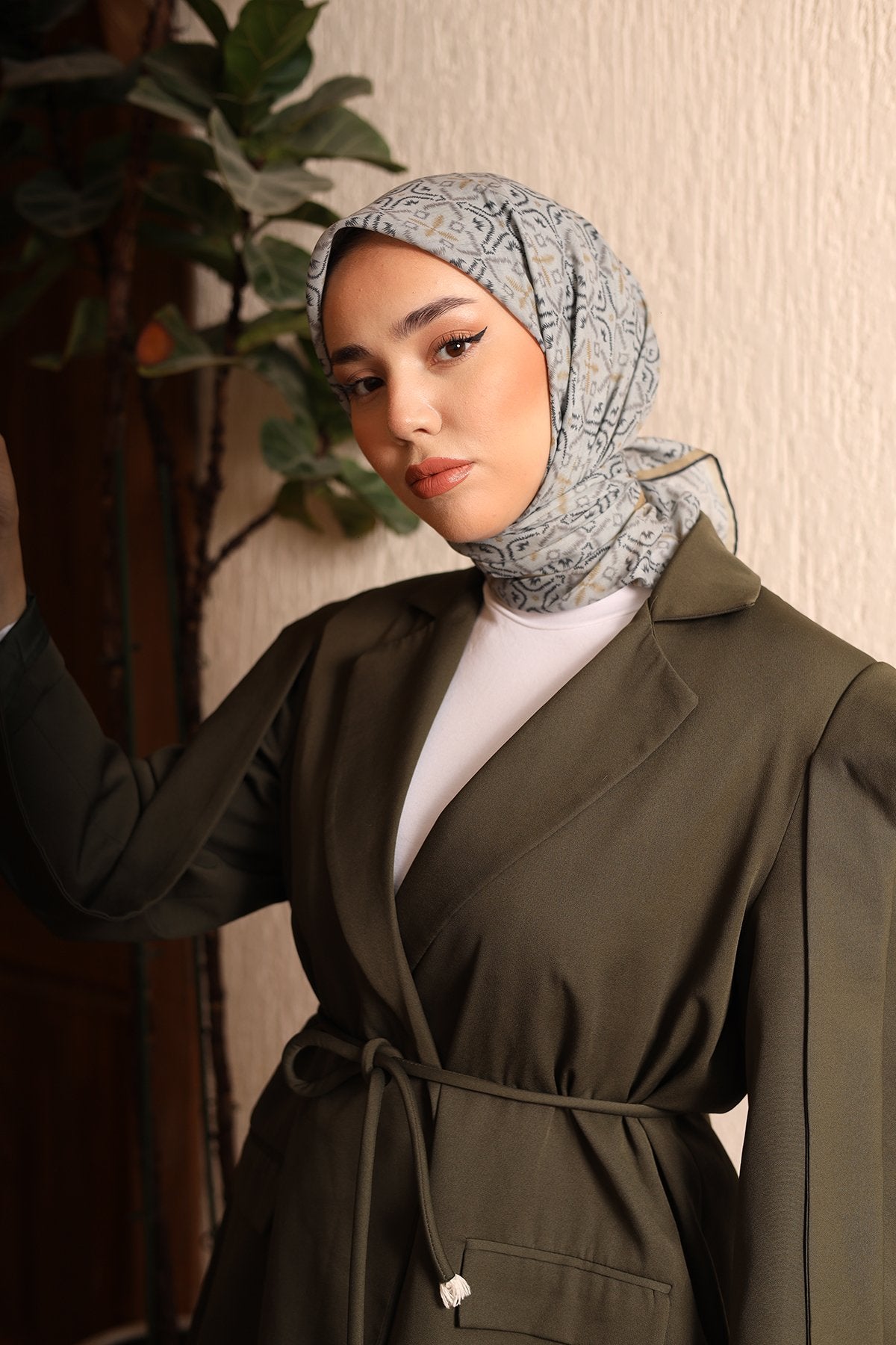 Silk Home Soft Eşarp 73057-16 - İthalesarponline.com