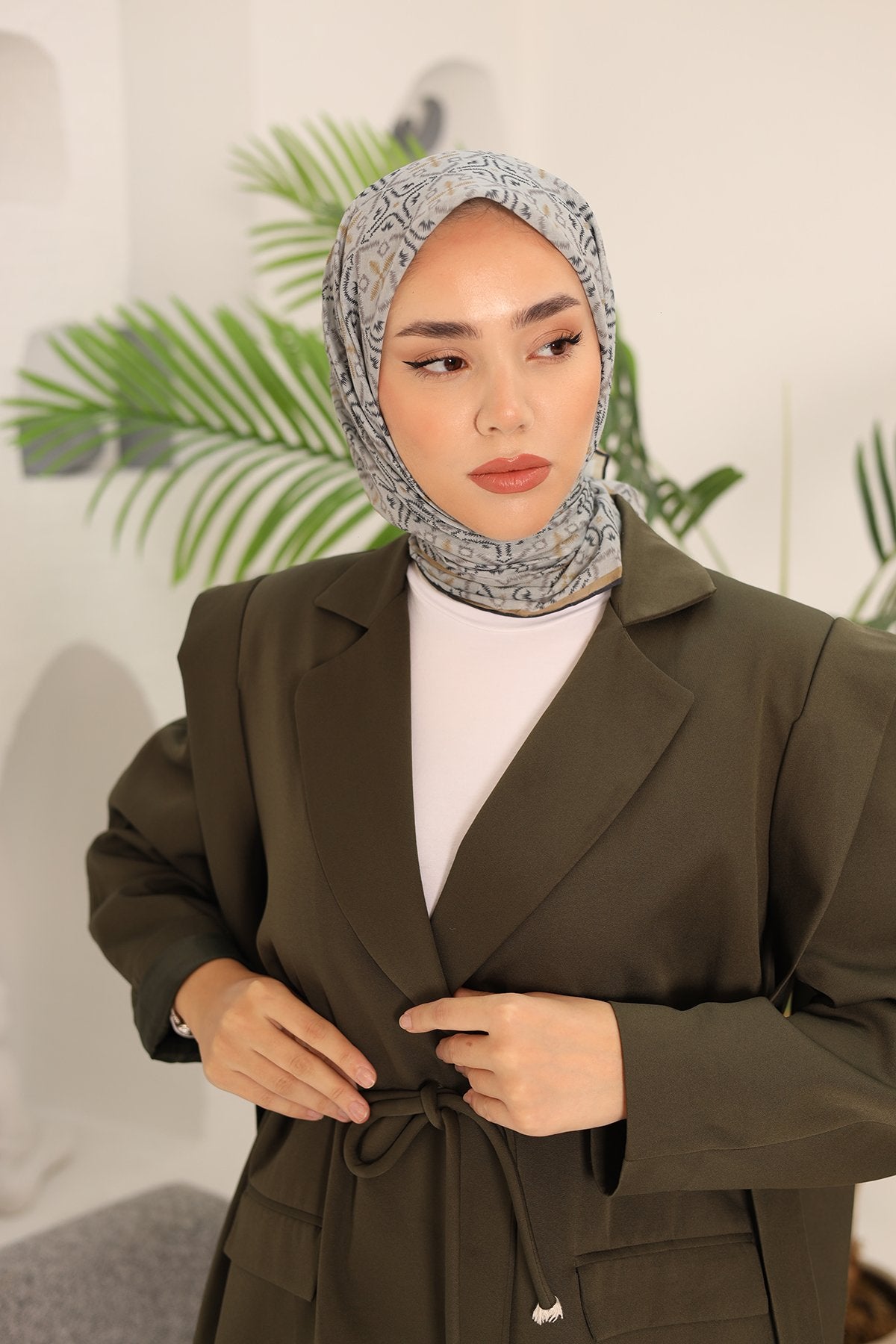 Silk Home Soft Eşarp 73057-16 - İthalesarponline.com