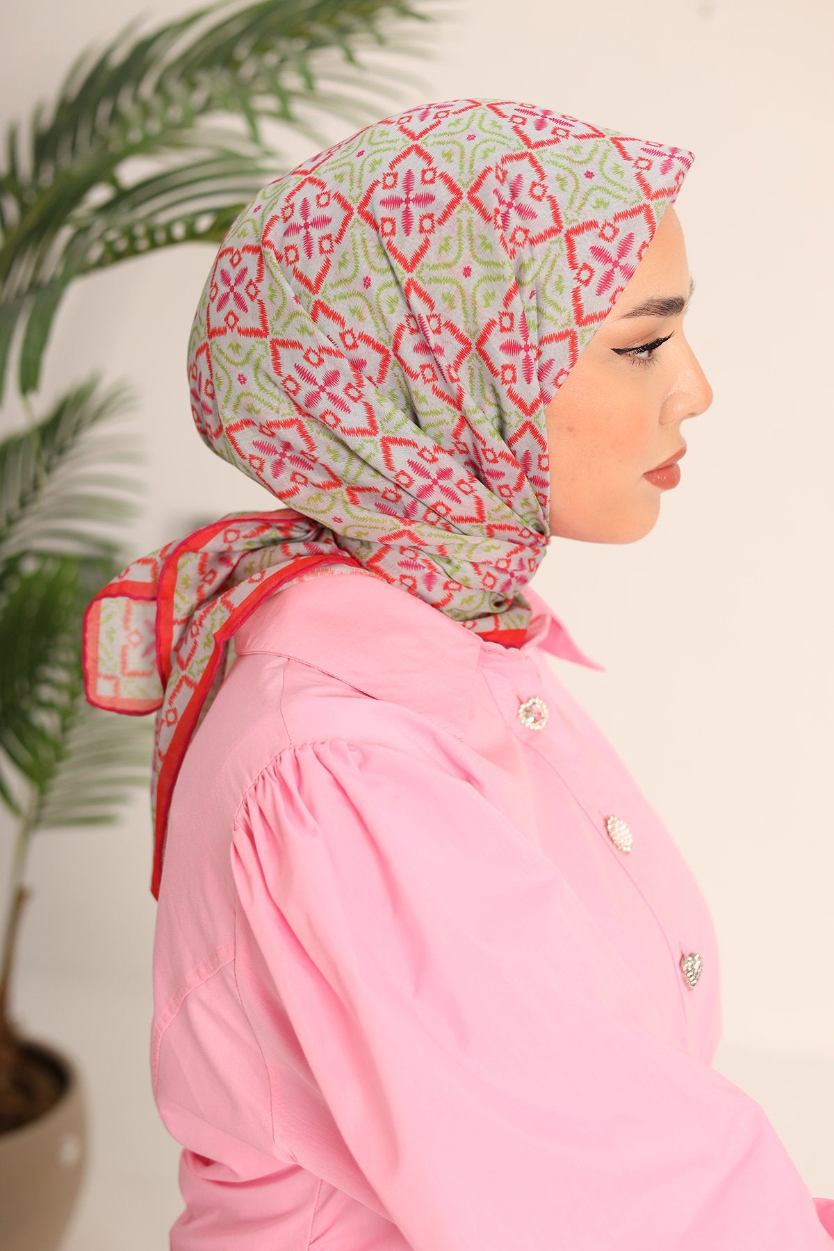 Silk Home Soft Eşarp 73057-40 - İthalesarponline.com